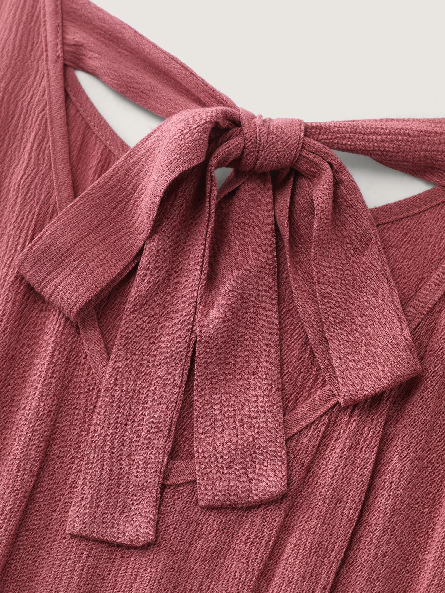Supersoft Cut-Out Back Ruffled Midi Dress - Image 6
