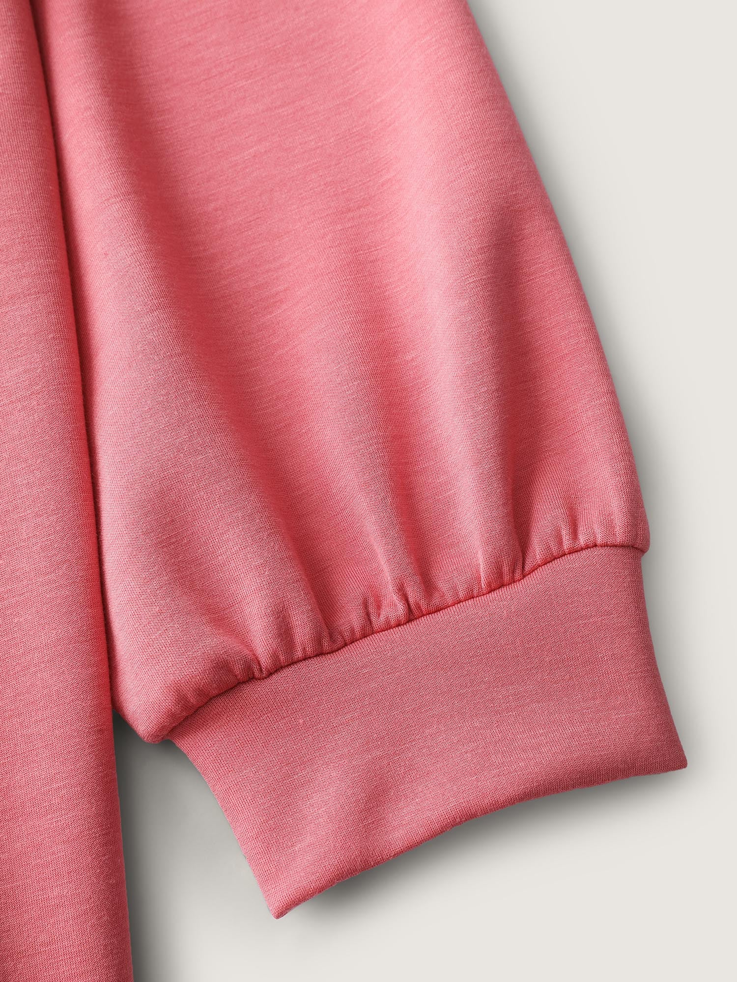 Supersoft Cut-Out Bow Embroidery Sweatshirt - Image 6