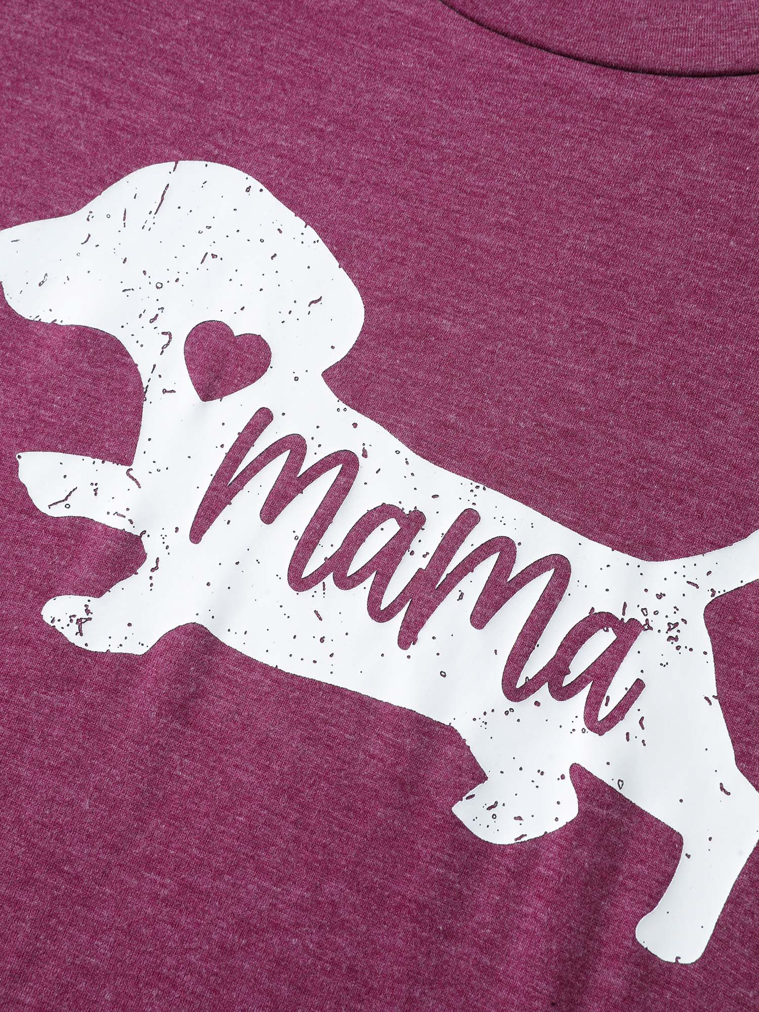 Supersoft Cute Puppy Print Relaxed-Fit Tee Lounge Dress - Image 5