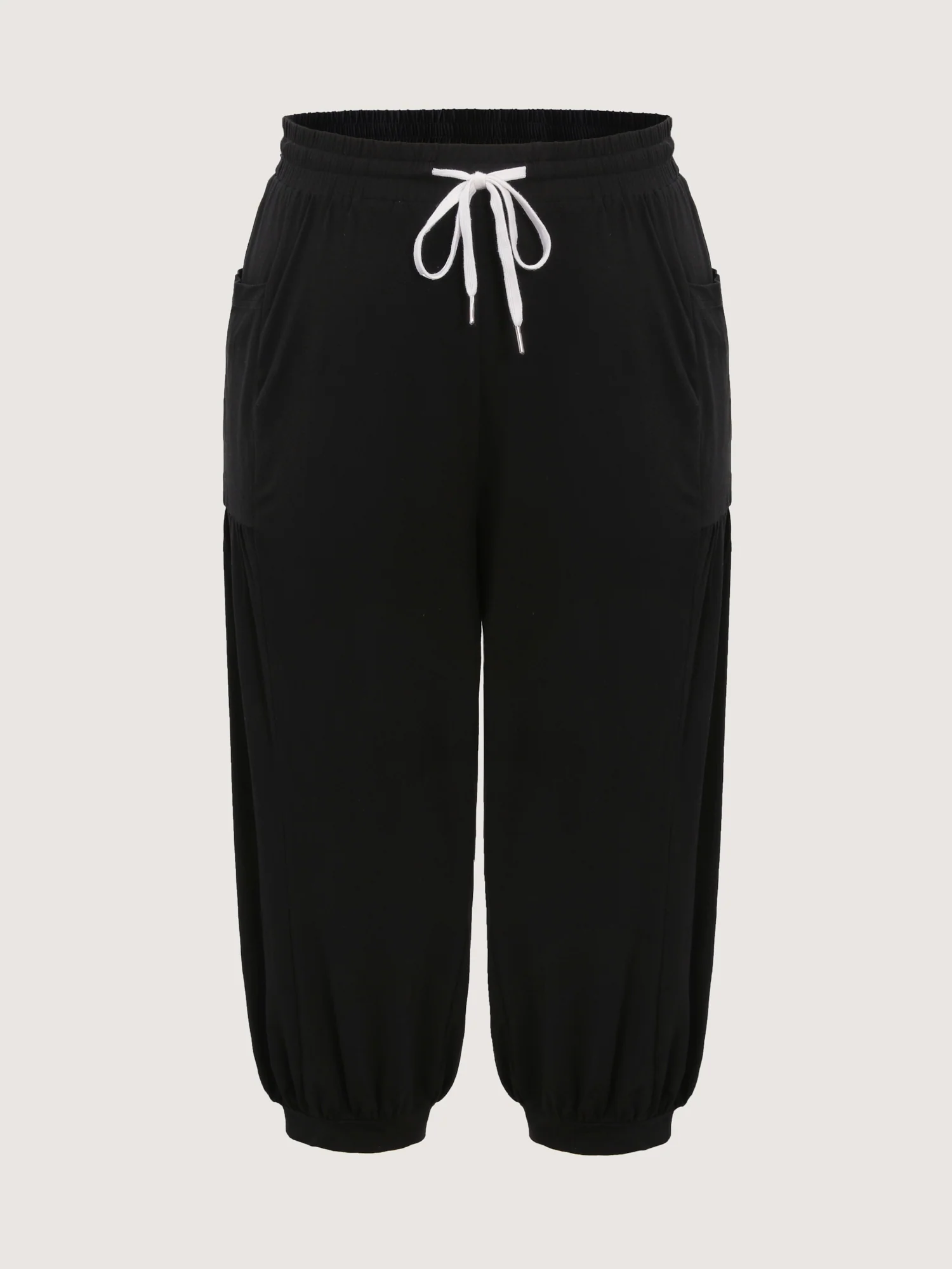 Supersoft Drawstring Cropped Jogger Pants - Image 8