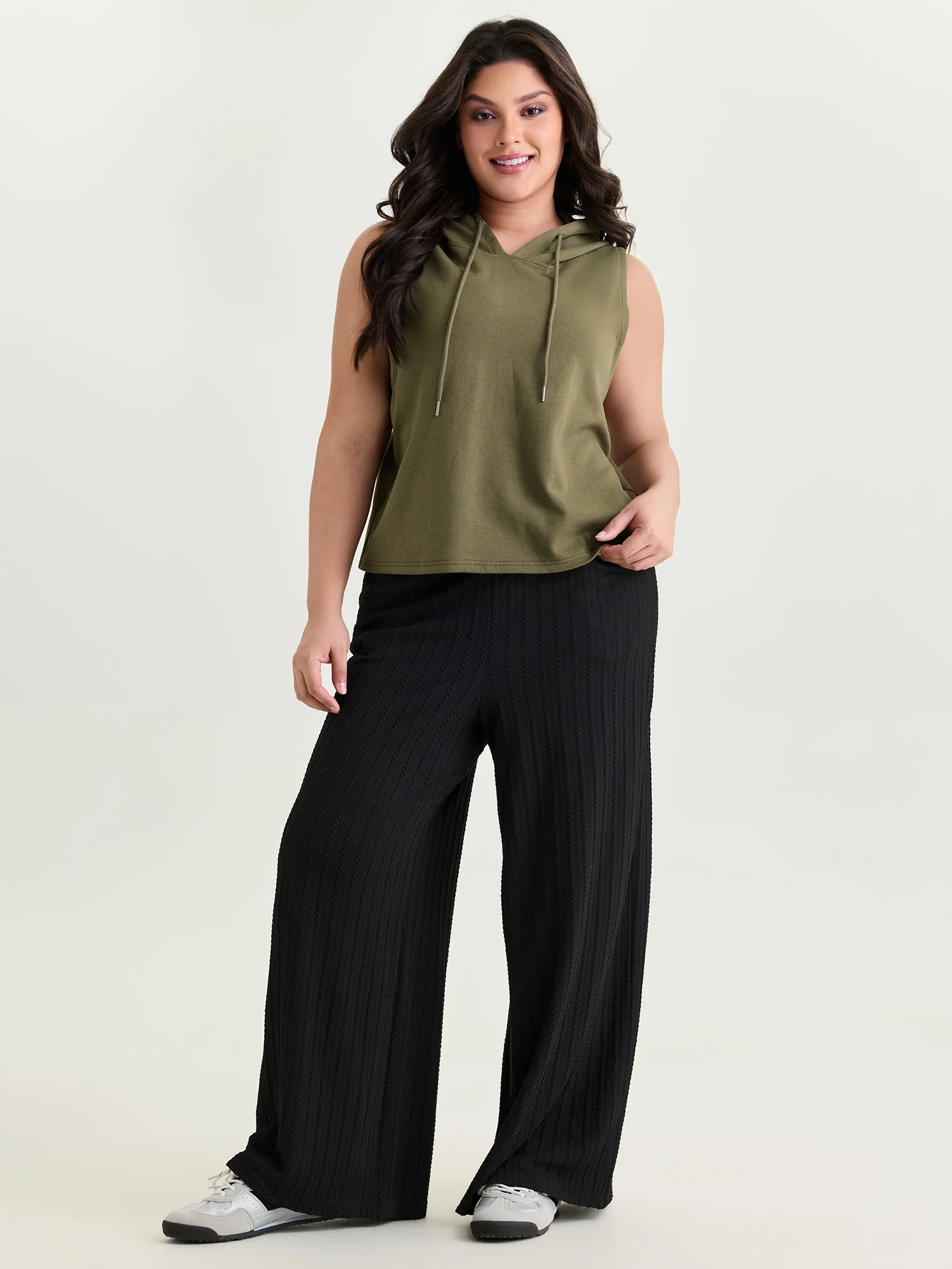 Supersoft Drawstring Neckline Tank Top - Image 3