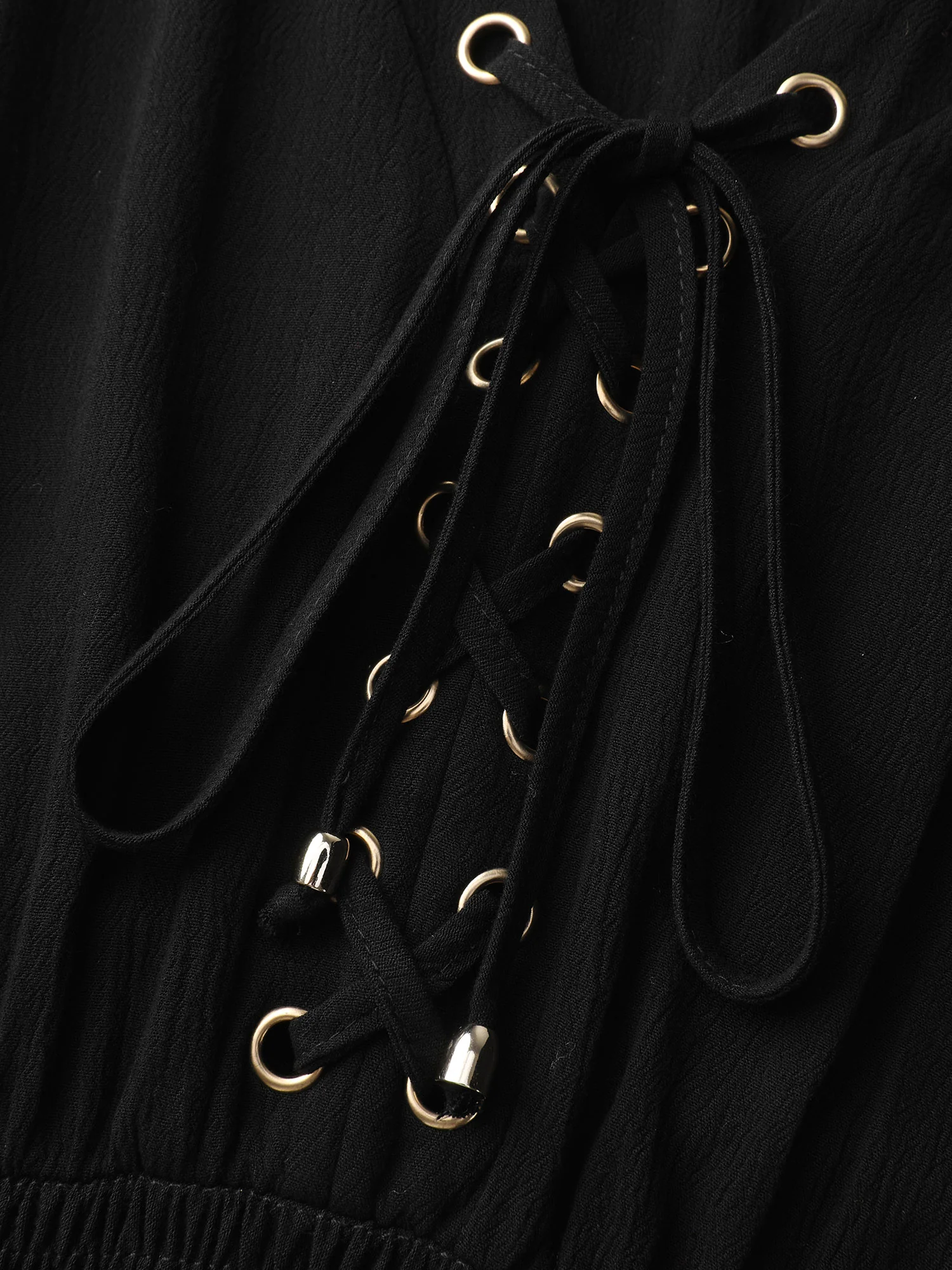 Supersoft Drawstring Shirred Waist Midi Dress - Image 5