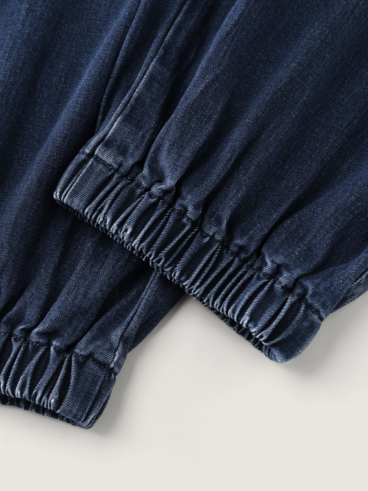 Supersoft Drawstring Waist Cuffed Jeans - Image 7