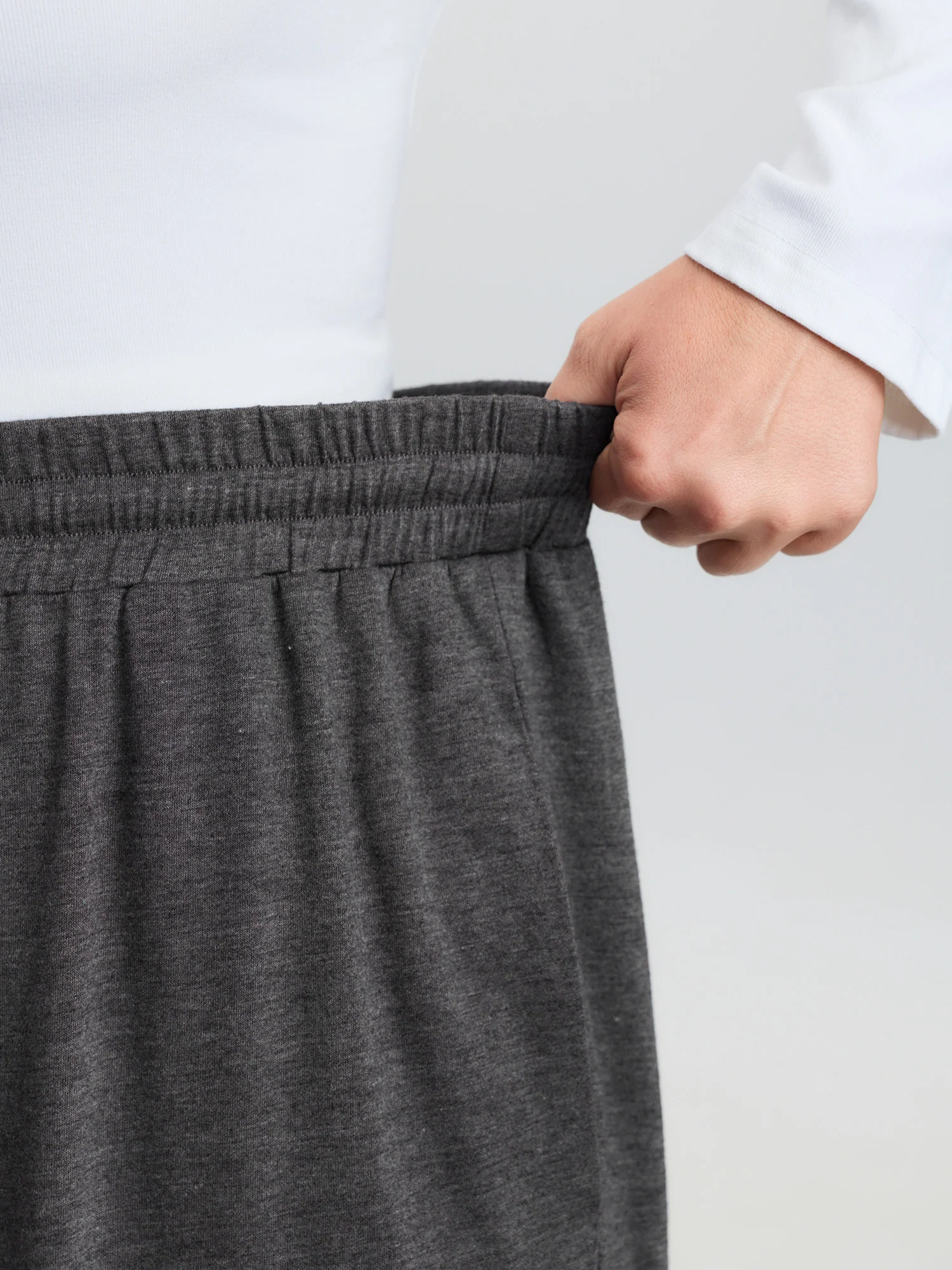 Supersoft Drawstring Waist Ruffled Hem Pants - Image 5