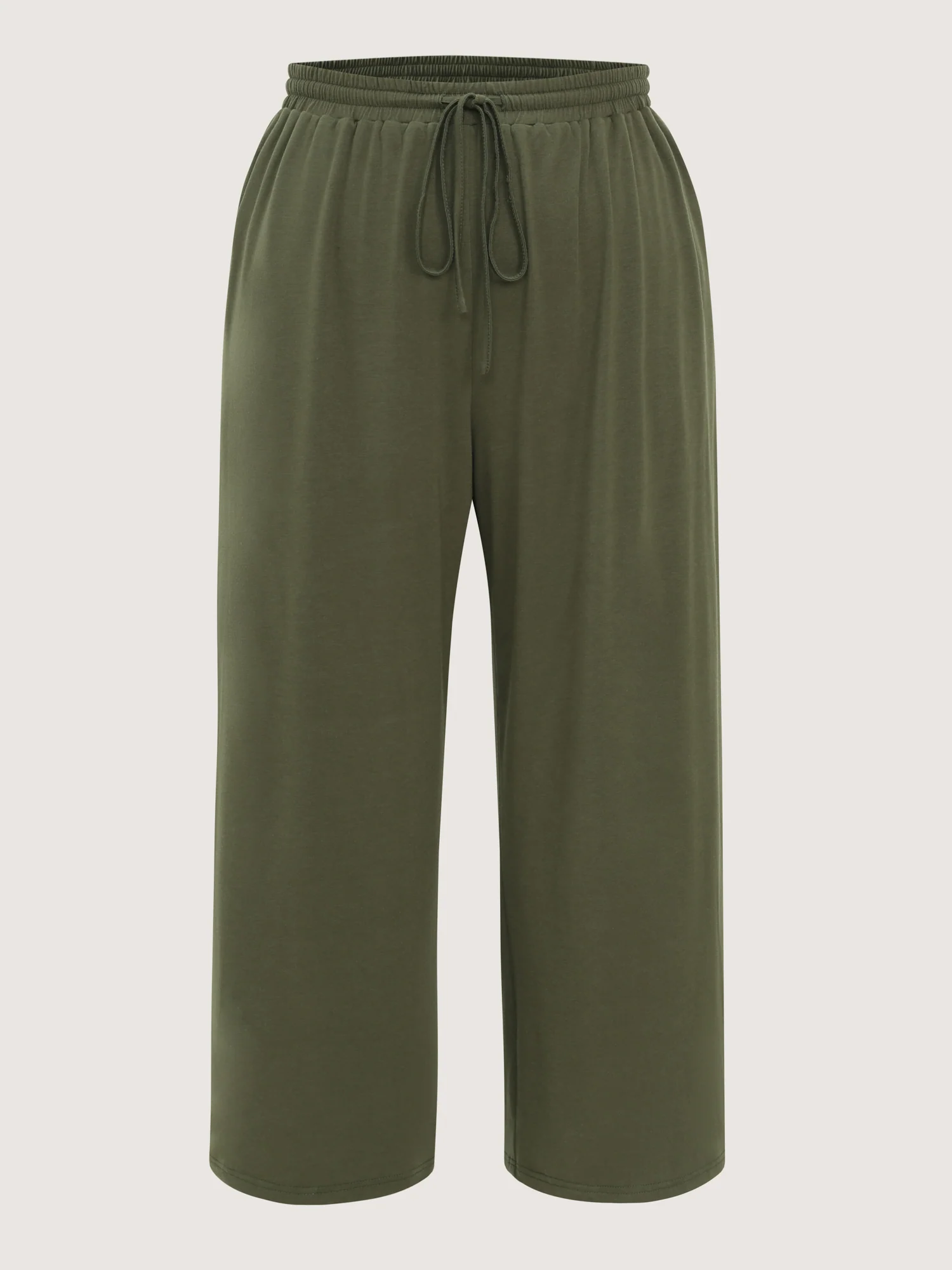 Supersoft Drawstring Waist Straight Leg Pants - Image 10