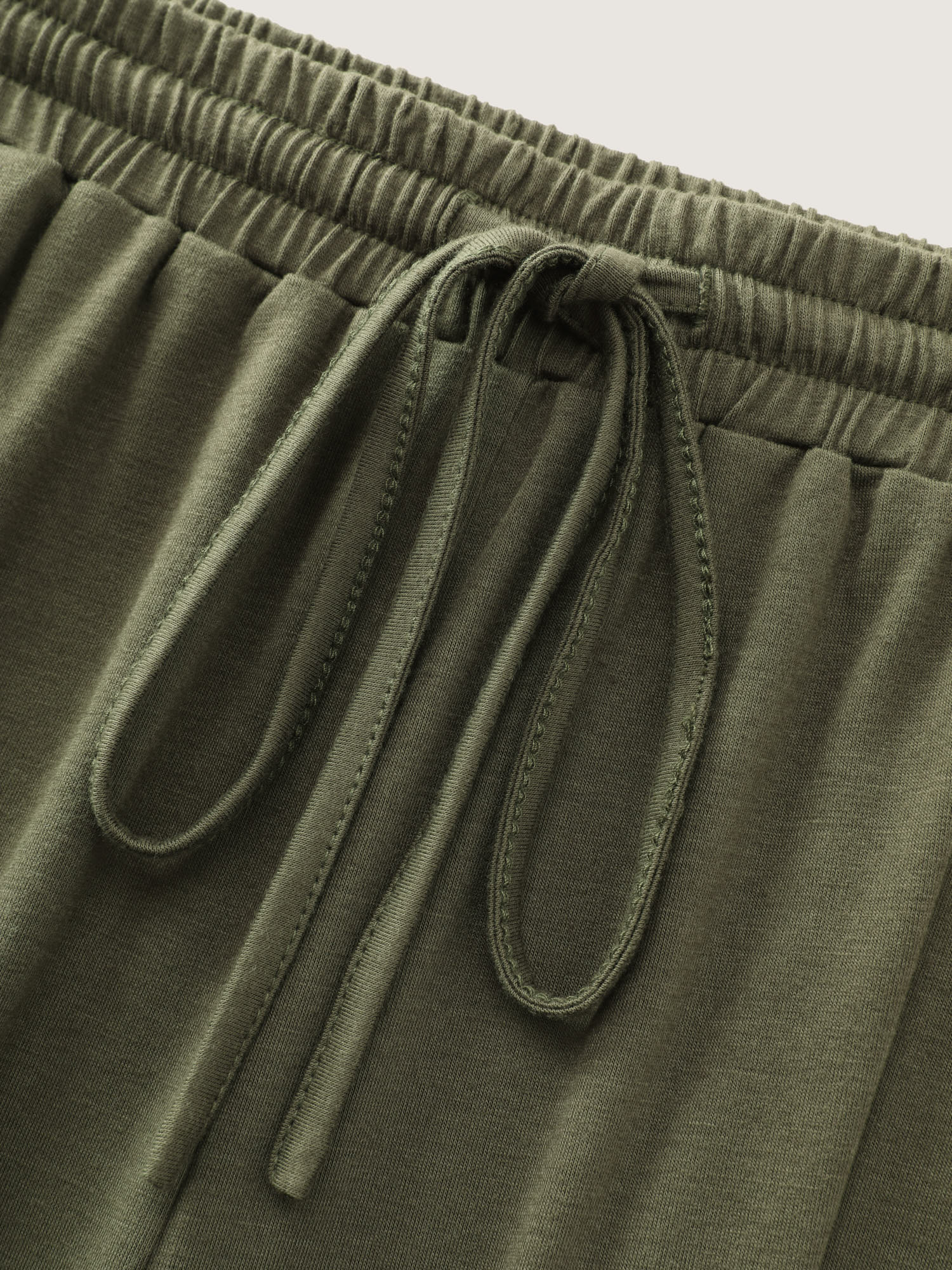 Supersoft Drawstring Waist Straight Leg Pants - Image 8