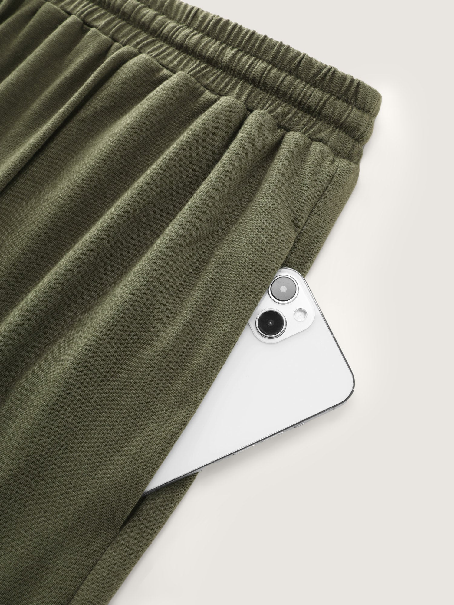 Supersoft Drawstring Waist Straight Leg Pants - Image 9