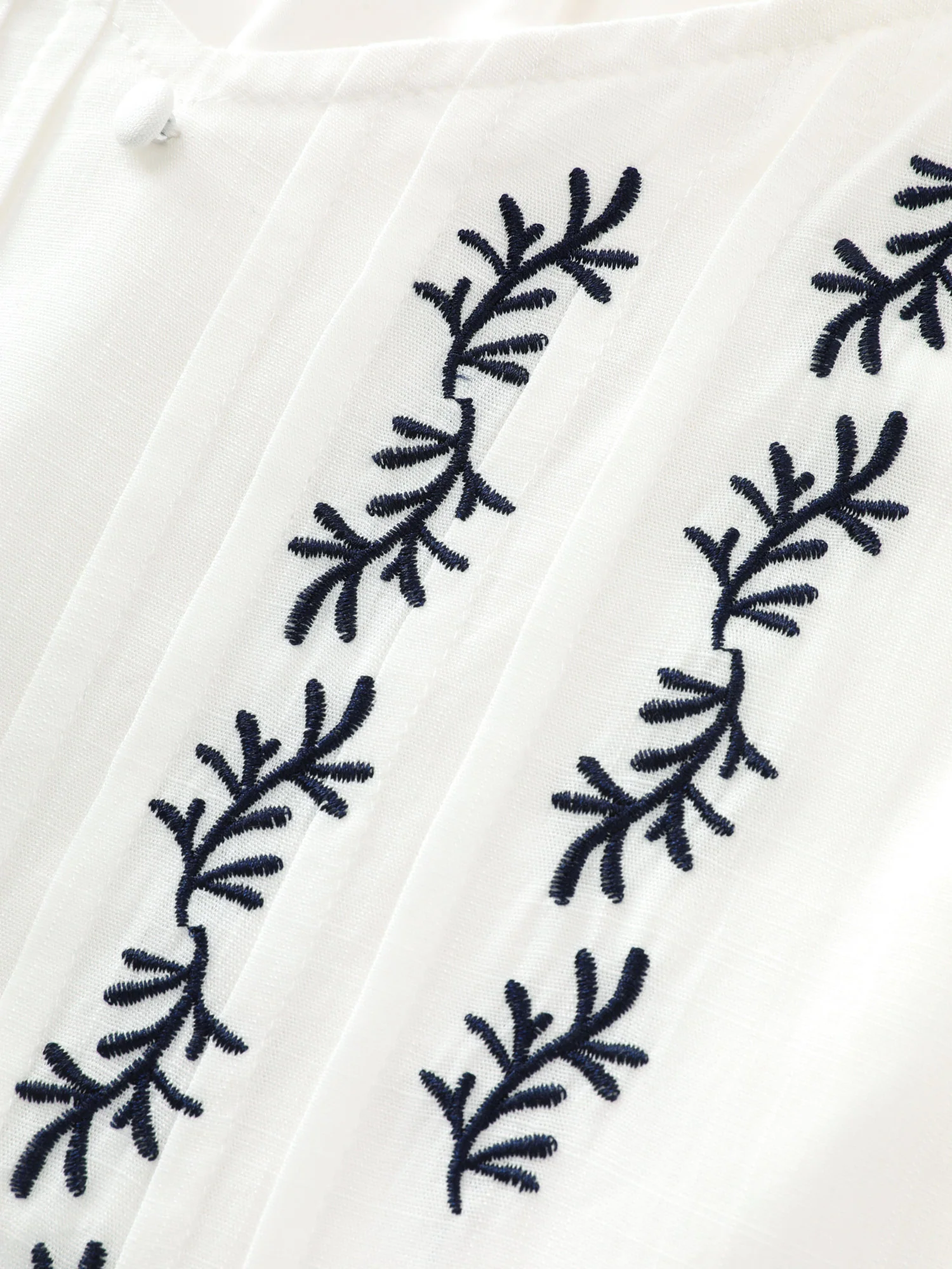 Supersoft Embroidered Cut Out Blouse - Image 5