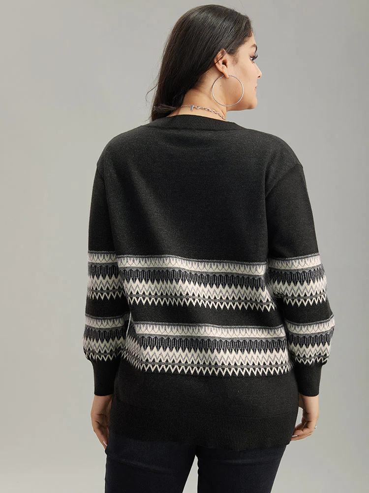 Supersoft Essentials Anti-Pilling Bandana Print Pullover - Image 2