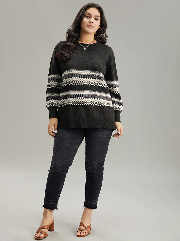 Supersoft Essentials Anti-Pilling Bandana Print Pullover - Image 4
