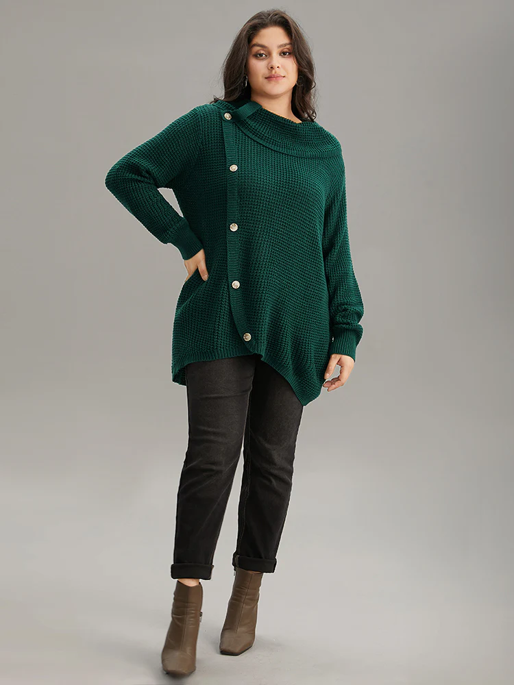 Supersoft Essentials Anti-Pilling Button Detail Pullover - Image 4