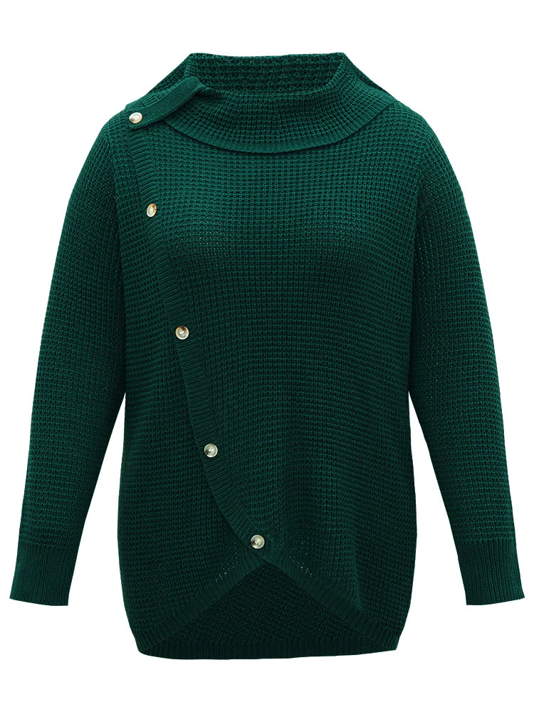 Supersoft Essentials Anti-Pilling Button Detail Pullover - Image 5