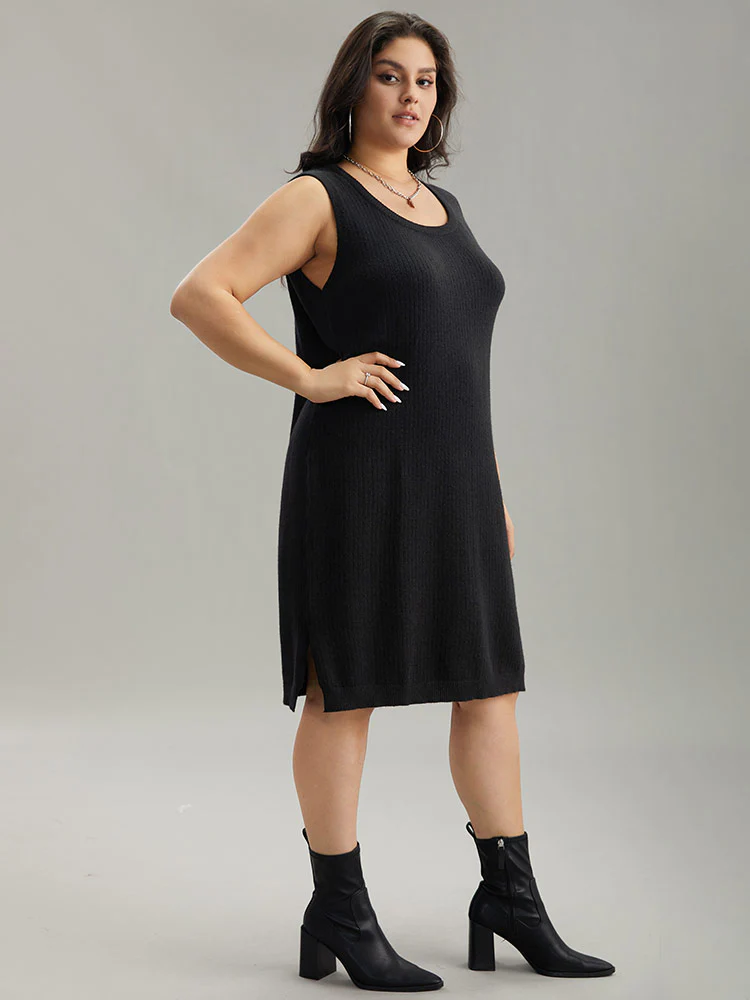 Supersoft Essentials Anti-Pilling Shoulderless Sweater Dress - Image 7