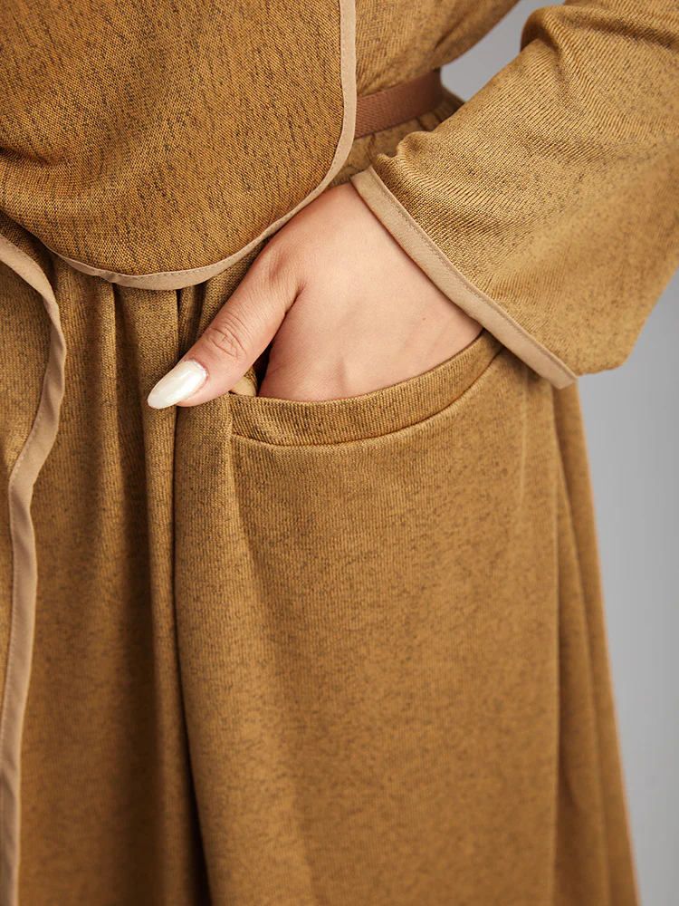 Supersoft Essentials Asymmetrical Neck Plain Kimono - Image 8
