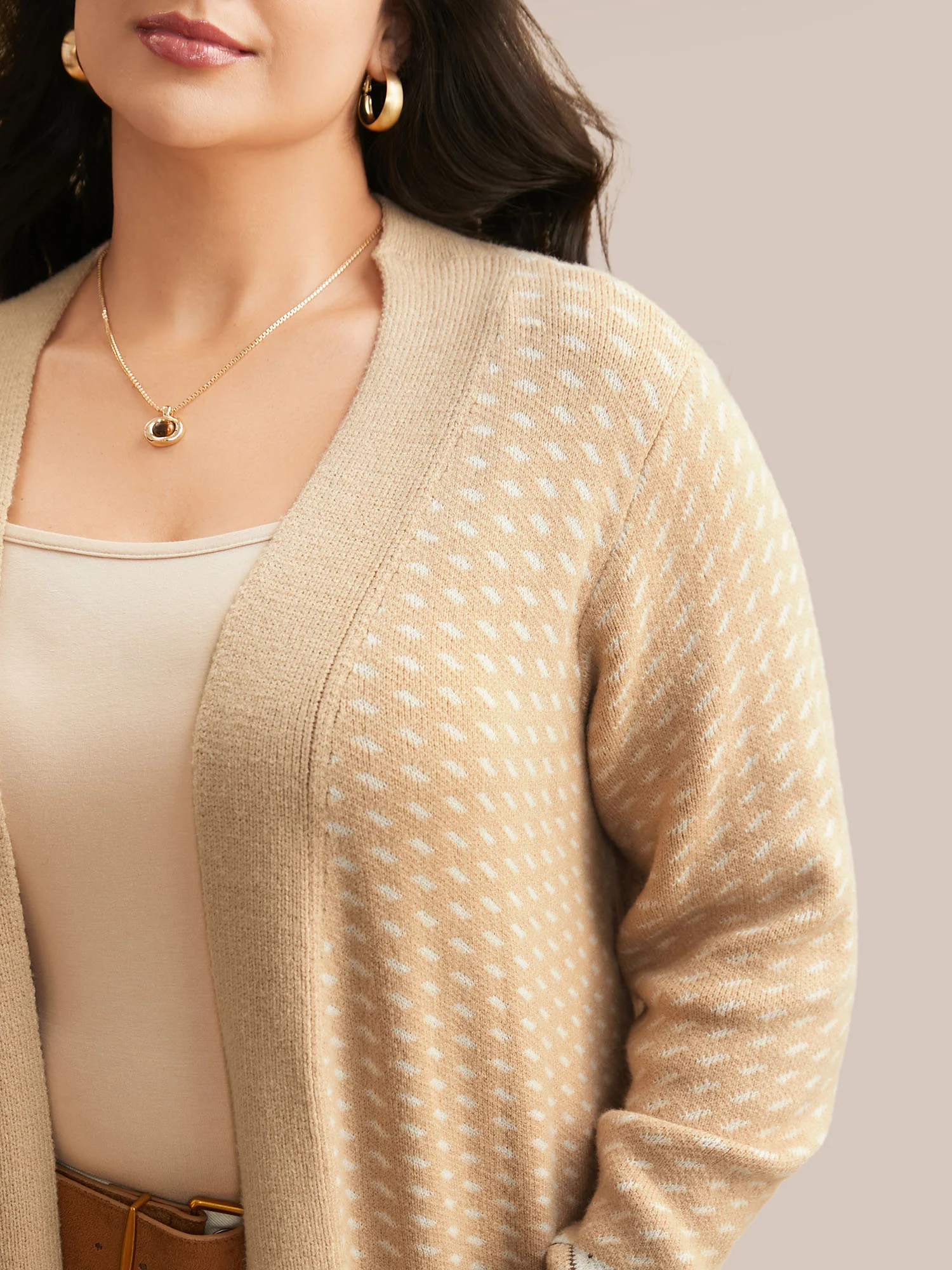 Supersoft Essentials Bandana Geometric Pocket Cardigan - Image 4