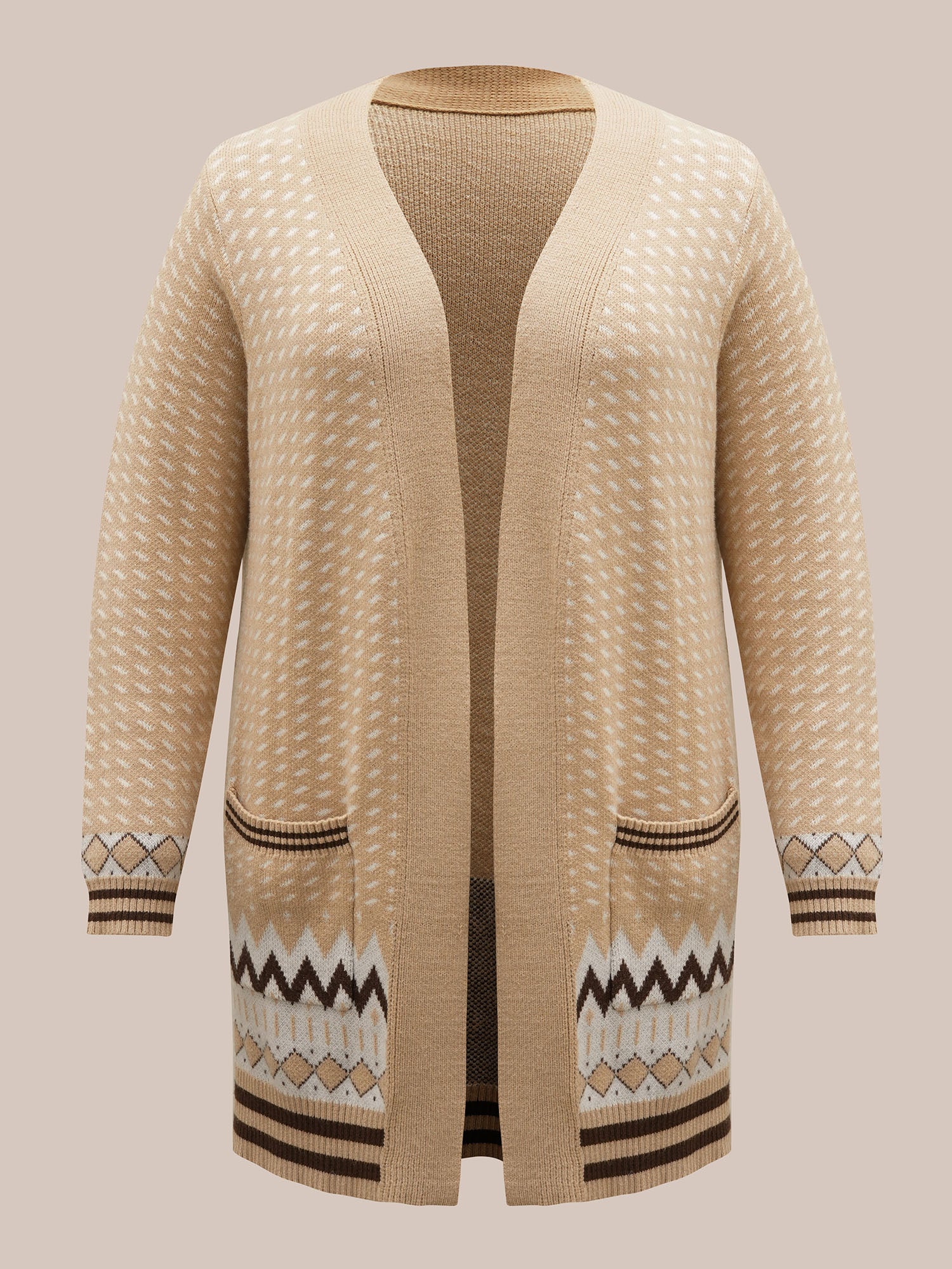 Supersoft Essentials Bandana Geometric Pocket Cardigan - Image 7