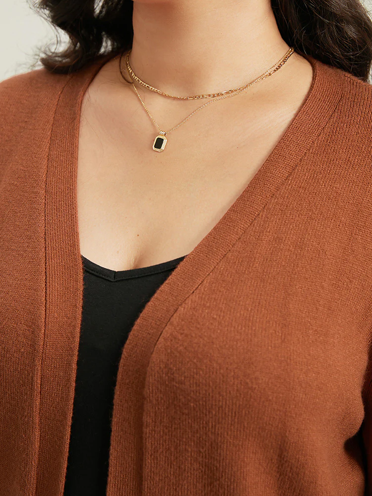 Supersoft Essentials Bandana Split Side Cardigan - Image 7