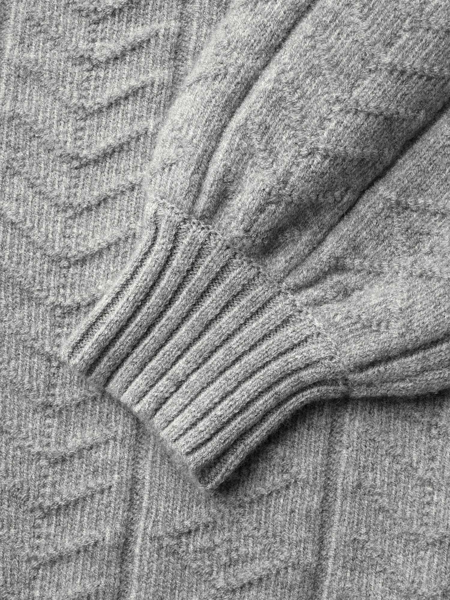 Supersoft Essentials Cable Knit Button Up Pullover - Image 7