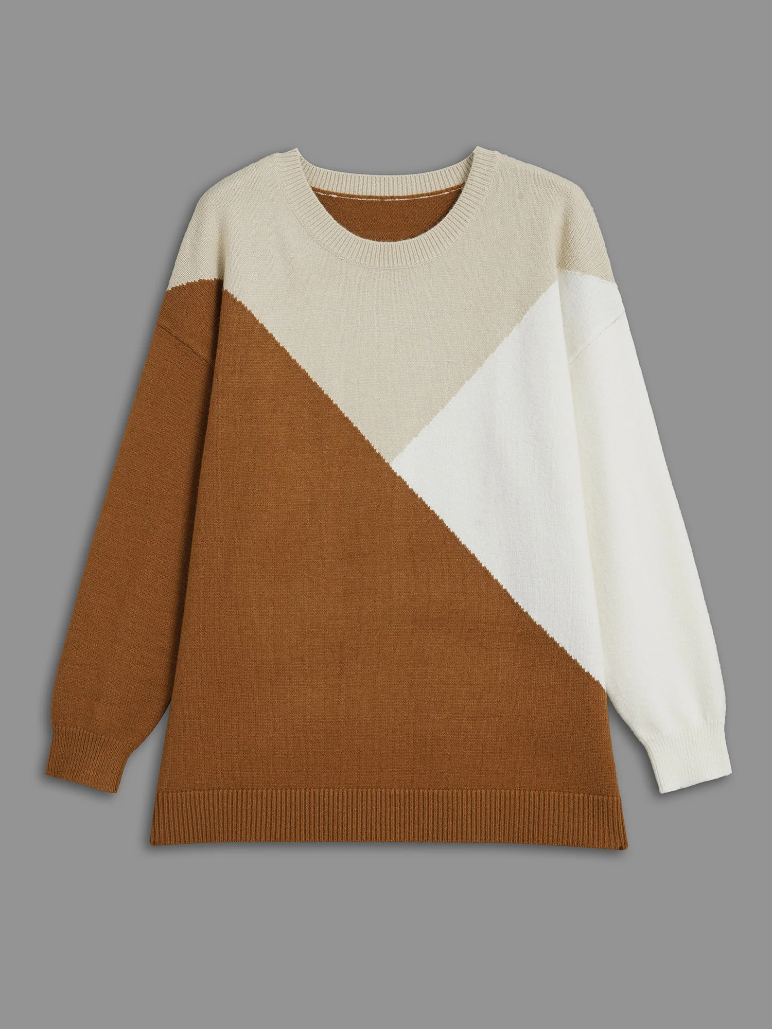 Supersoft Essentials Color Block Crew Neck Pullover - Image 8