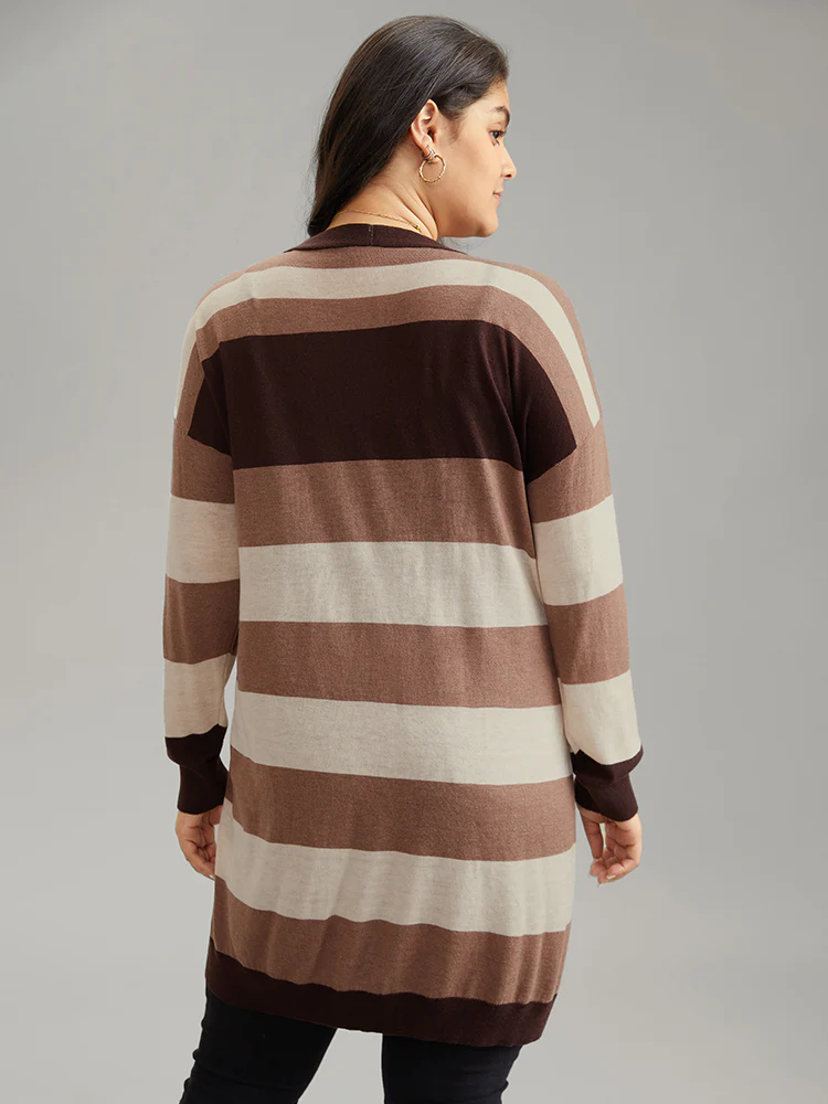 Supersoft Essentials Colorblock Contrast Pocket Cardigan - Image 2