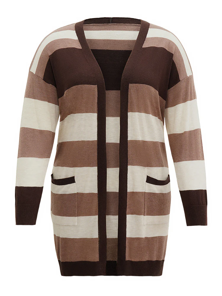 Supersoft Essentials Colorblock Contrast Pocket Cardigan - Image 6