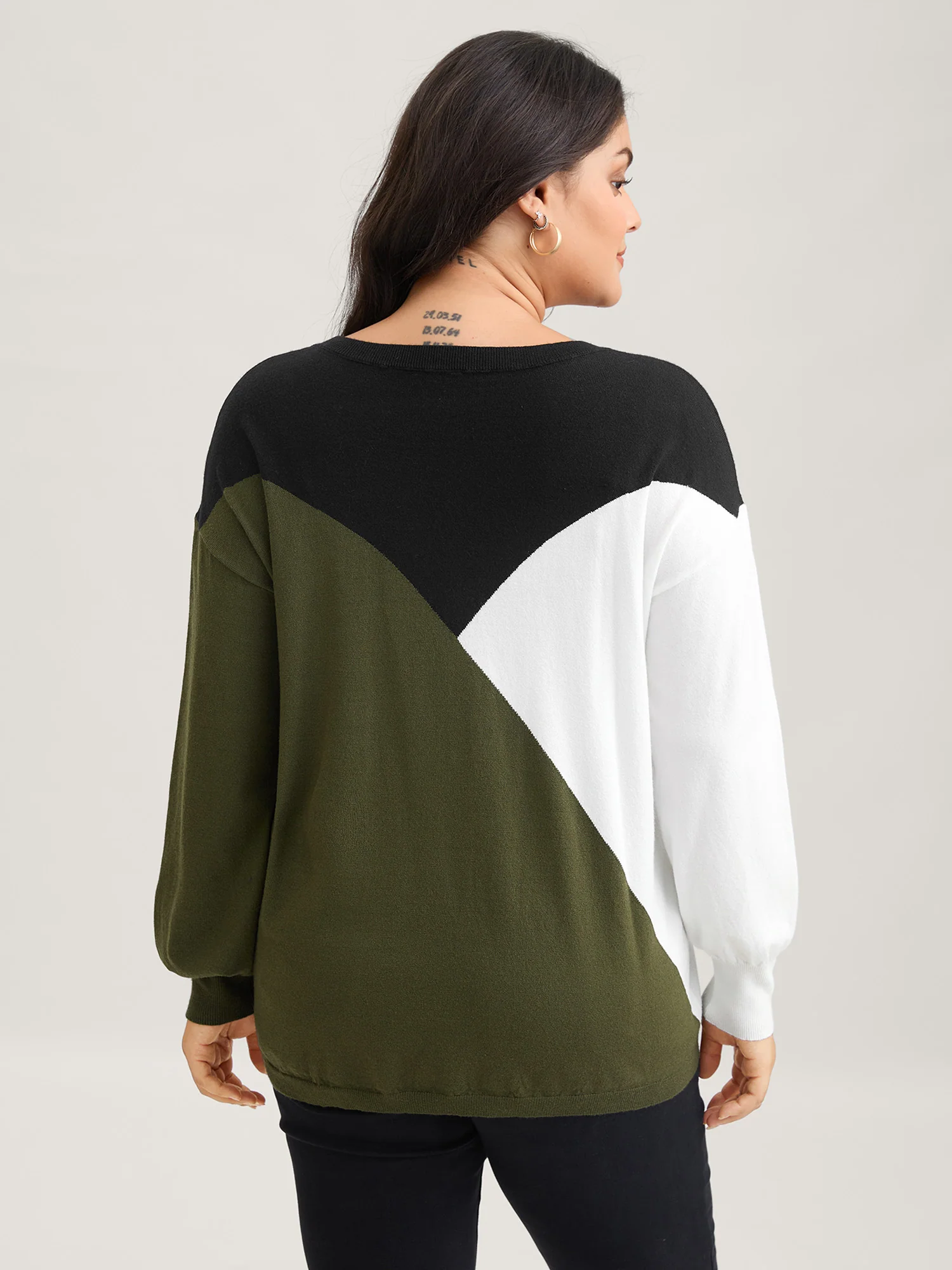 Supersoft Essentials Colorblock Contrast Pullover - Image 4