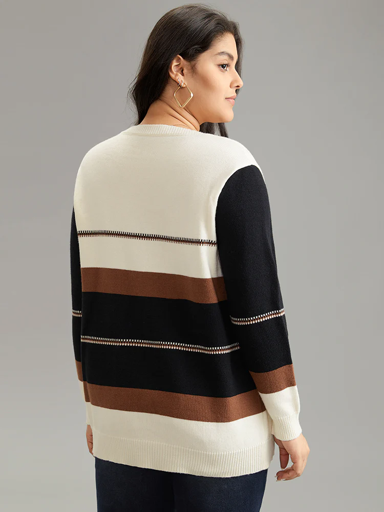 Supersoft Essentials Colorblock Very Stretchy Pullover - Image 2