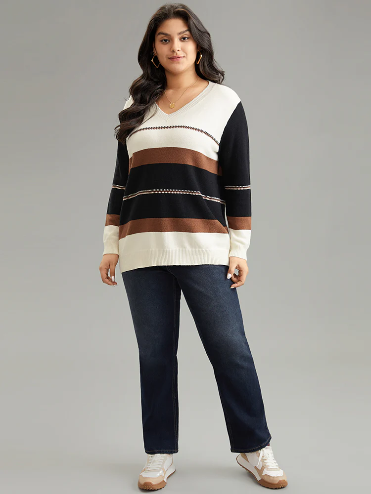 Supersoft Essentials Colorblock Very Stretchy Pullover - Image 3