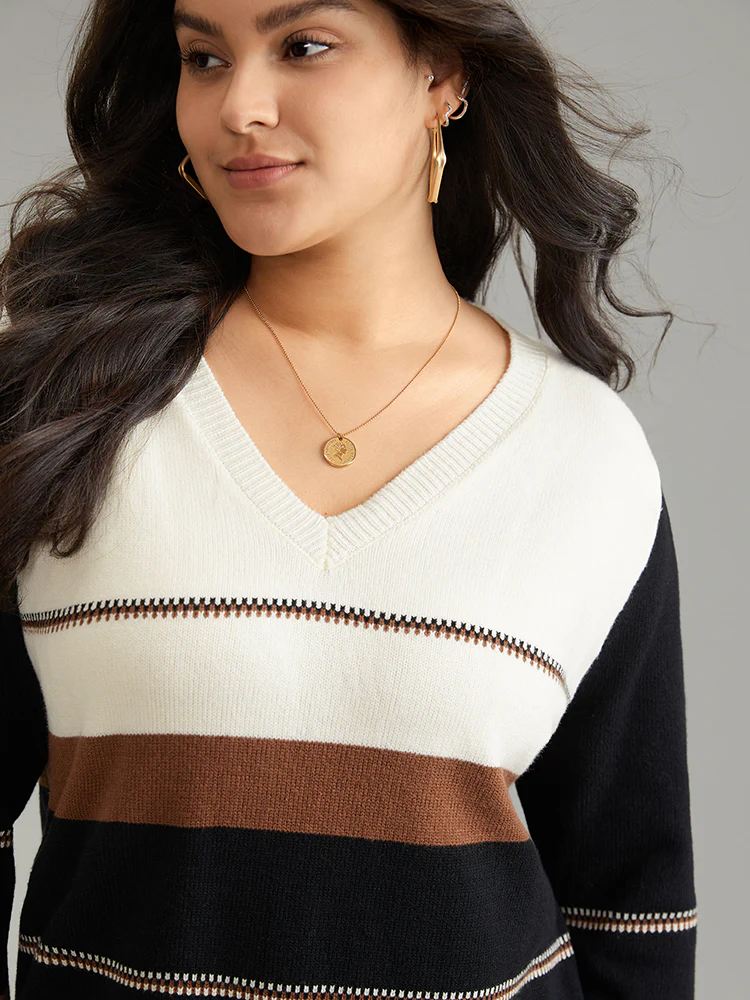 Supersoft Essentials Colorblock Very Stretchy Pullover - Image 4