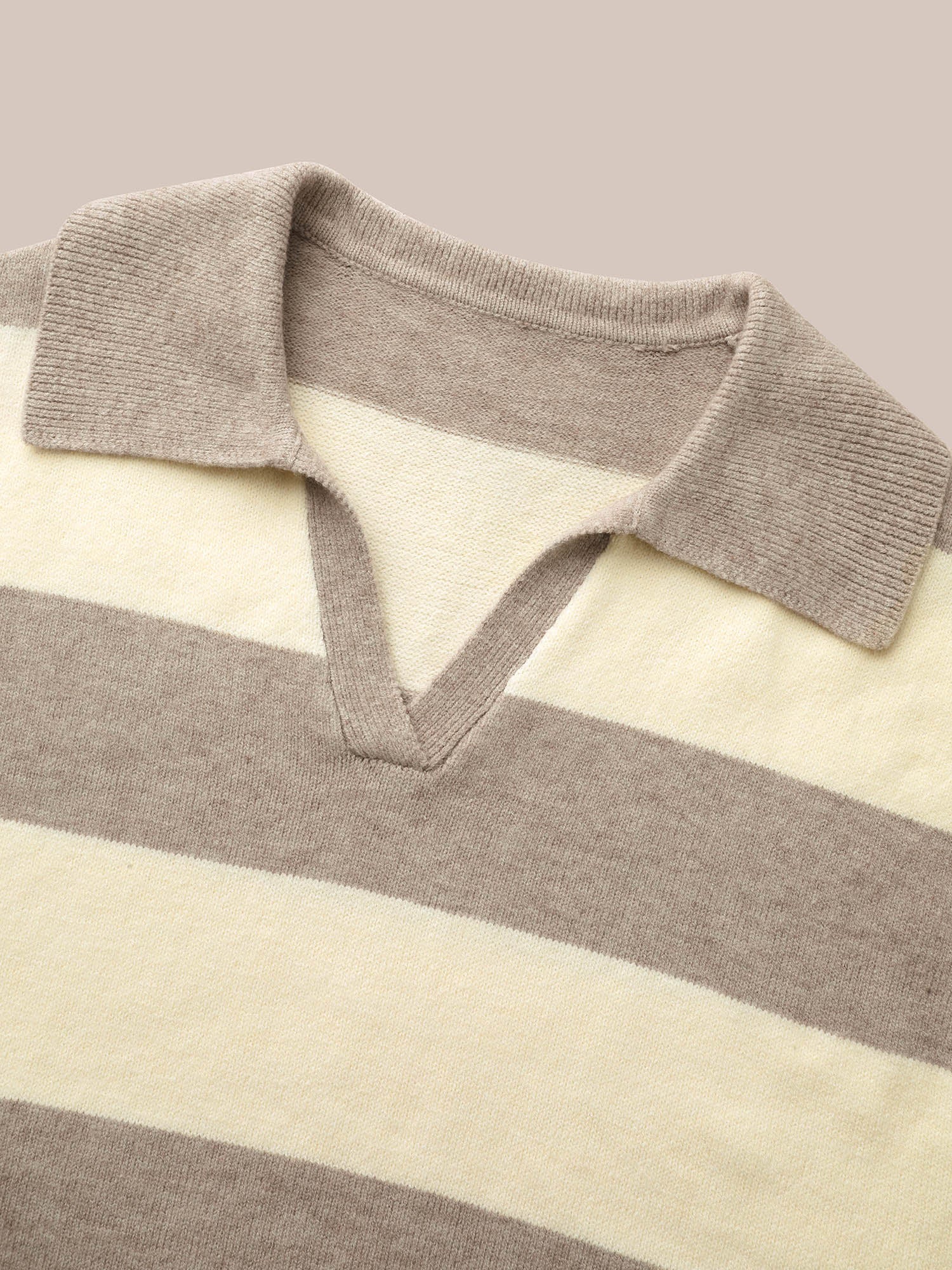 Supersoft Essentials Contrast Slit Hem Texture Pullover - Image 5