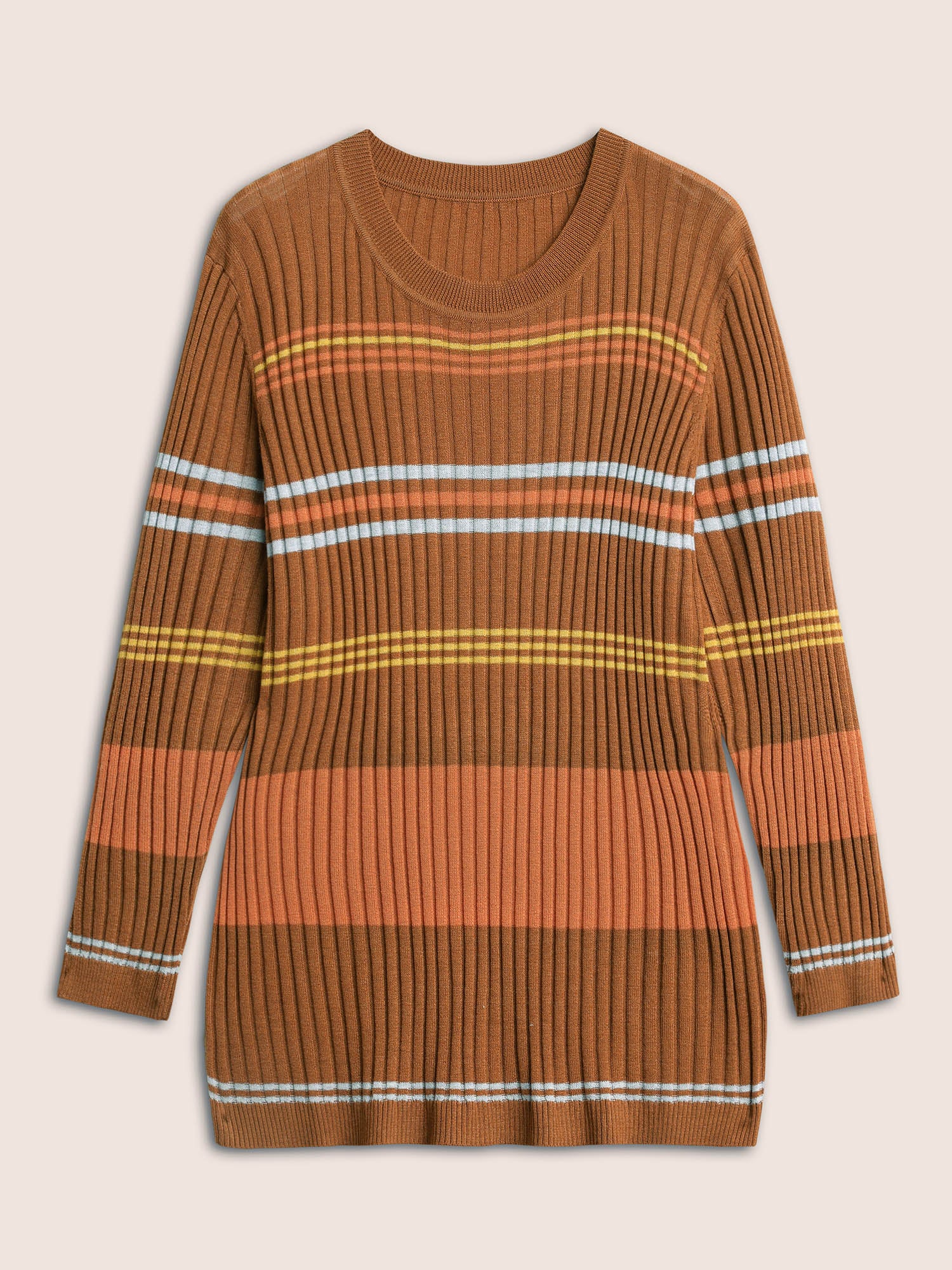 Supersoft Essentials Contrast Striped Pullover - Image 6