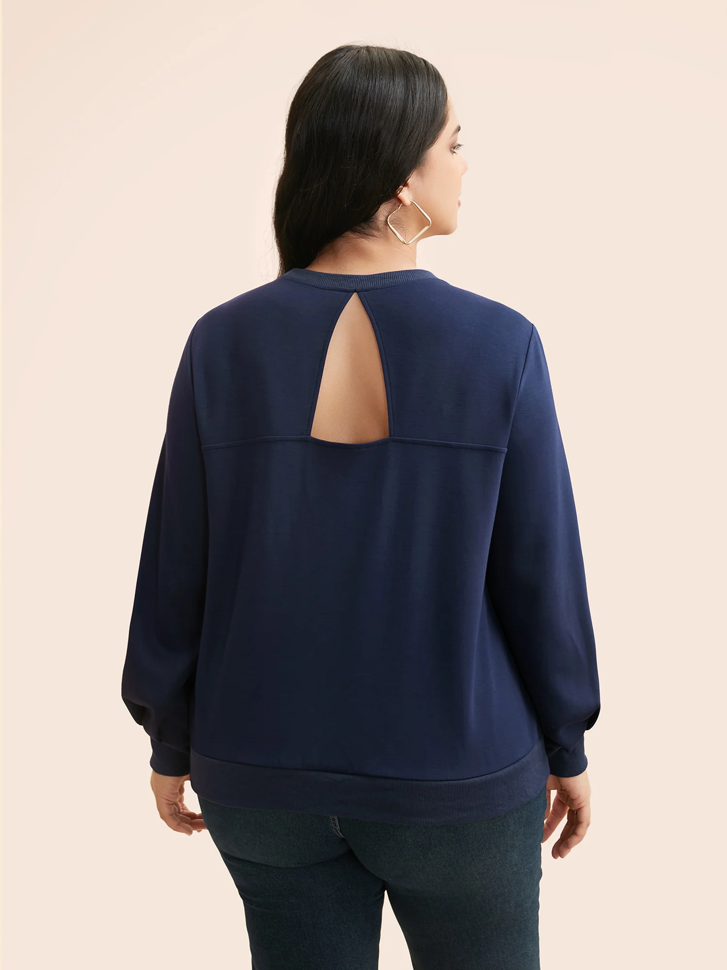 Supersoft Essentials Cut Out Sweatshirt - Image 2