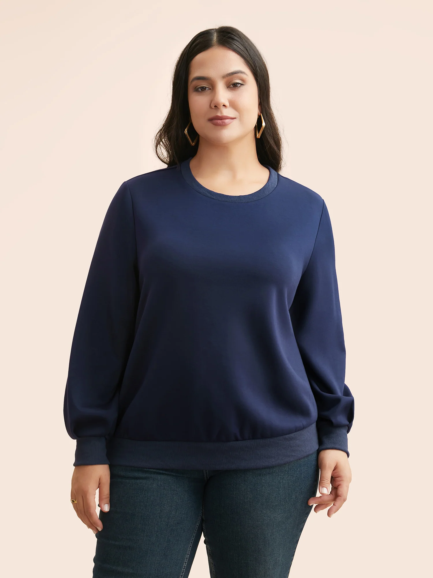 Supersoft Essentials Cut Out Sweatshirt - Image 3
