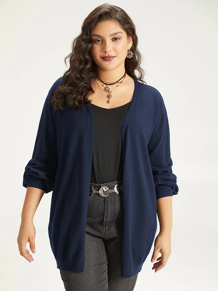 Supersoft Essentials Halloween Moon Open Front Puff Sleeve Cardigan - Image 13