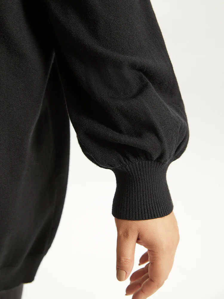 Supersoft Essentials Halloween Moon Open Front Puff Sleeve Cardigan - Image 7