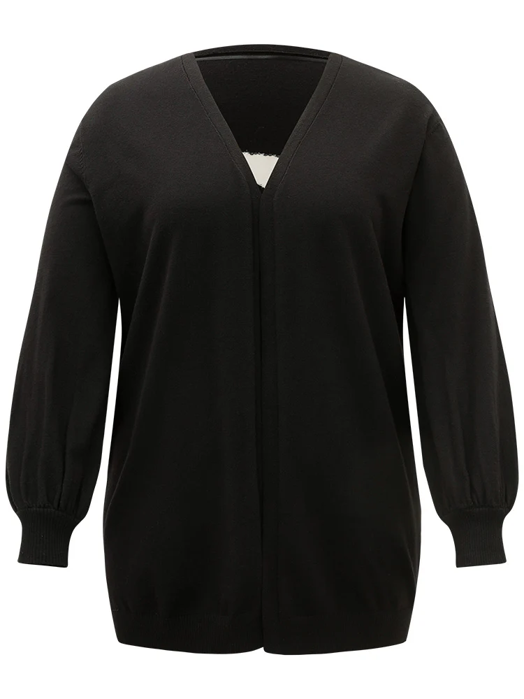 Supersoft Essentials Halloween Moon Open Front Puff Sleeve Cardigan - Image 9
