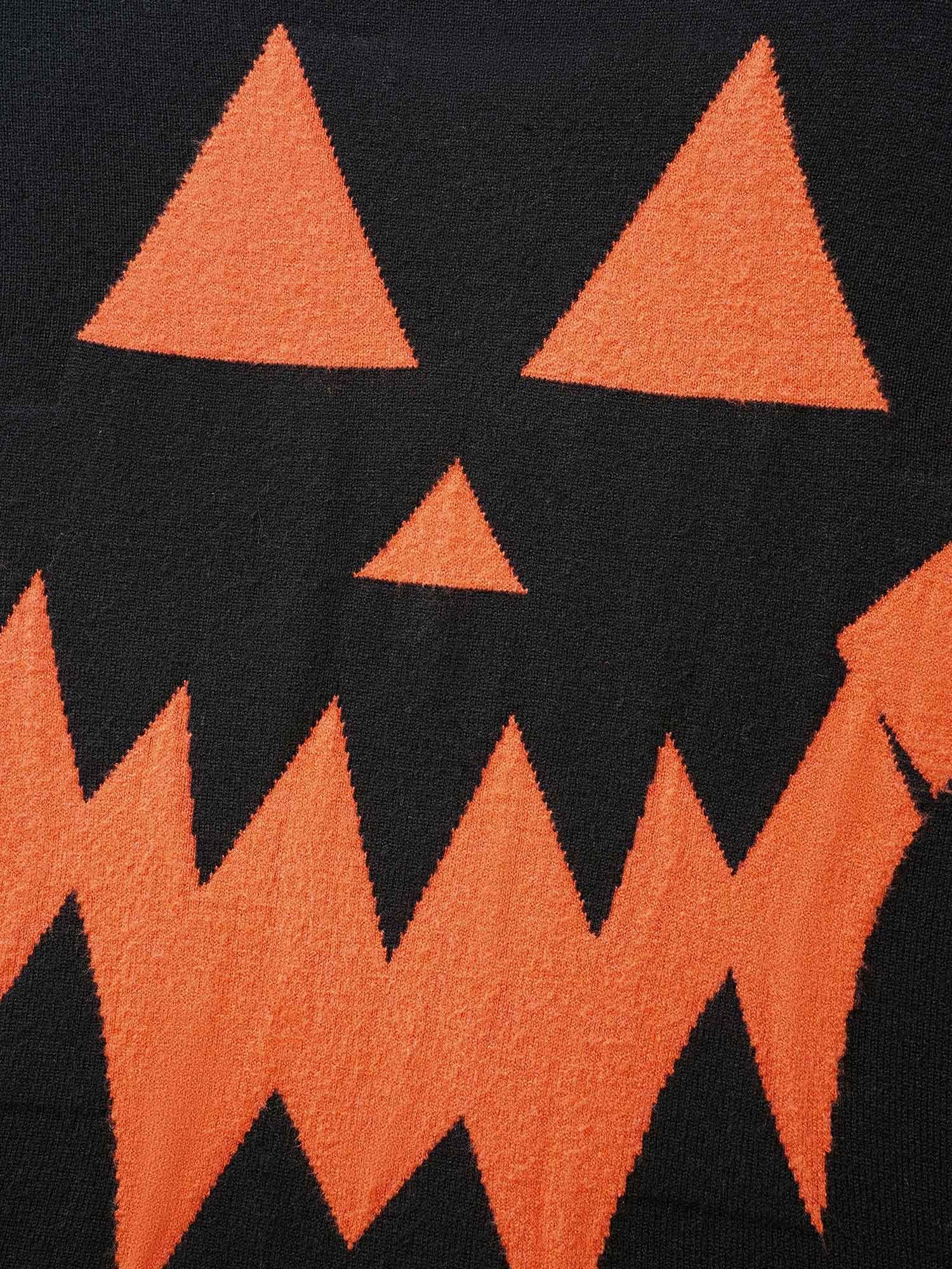 Supersoft Essentials Jack-o-Lantern Jacquard Back Printed Cardigan - Image 8