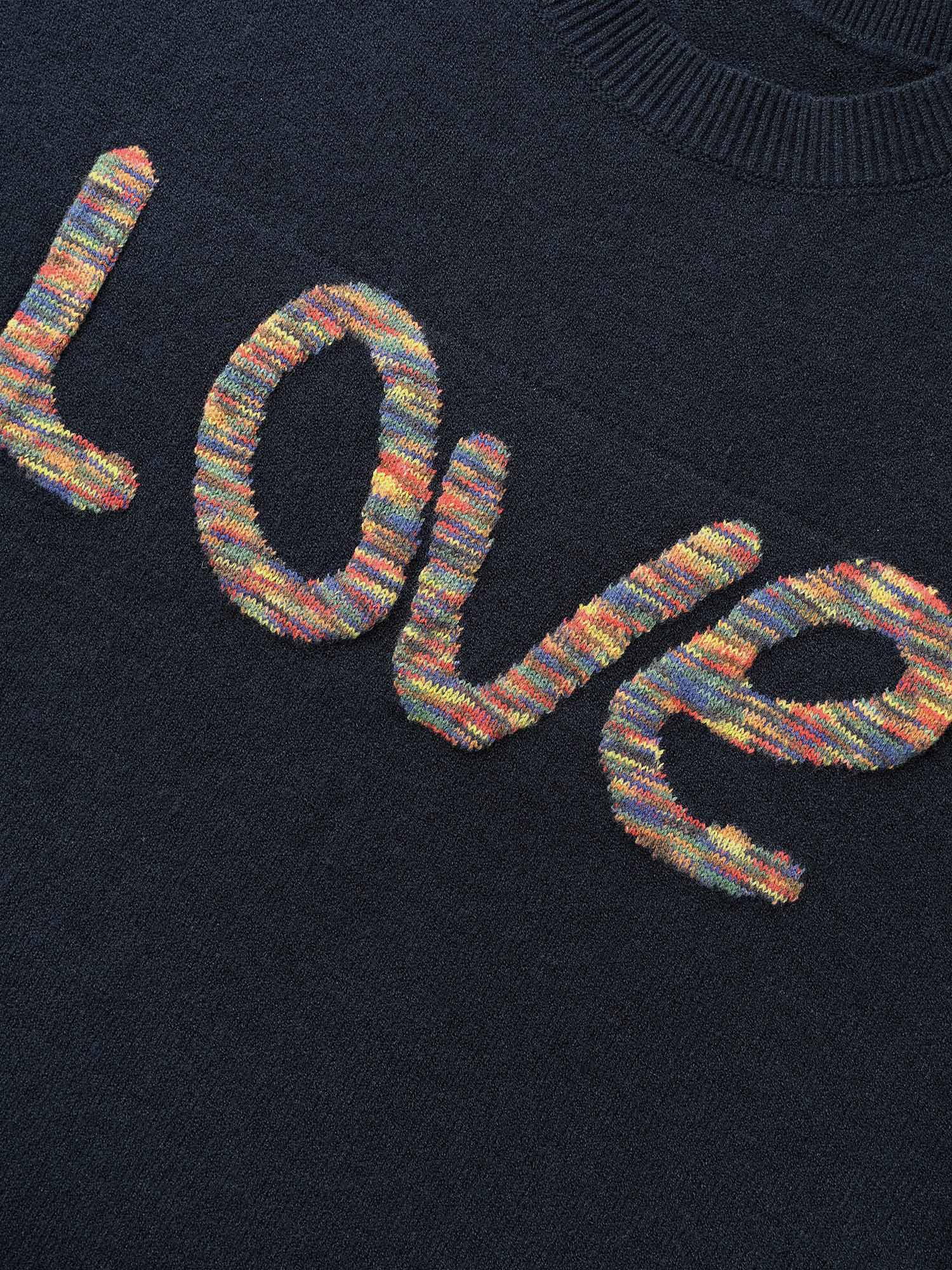 Supersoft Essentials Love Pattern Heather Pullover - Image 6