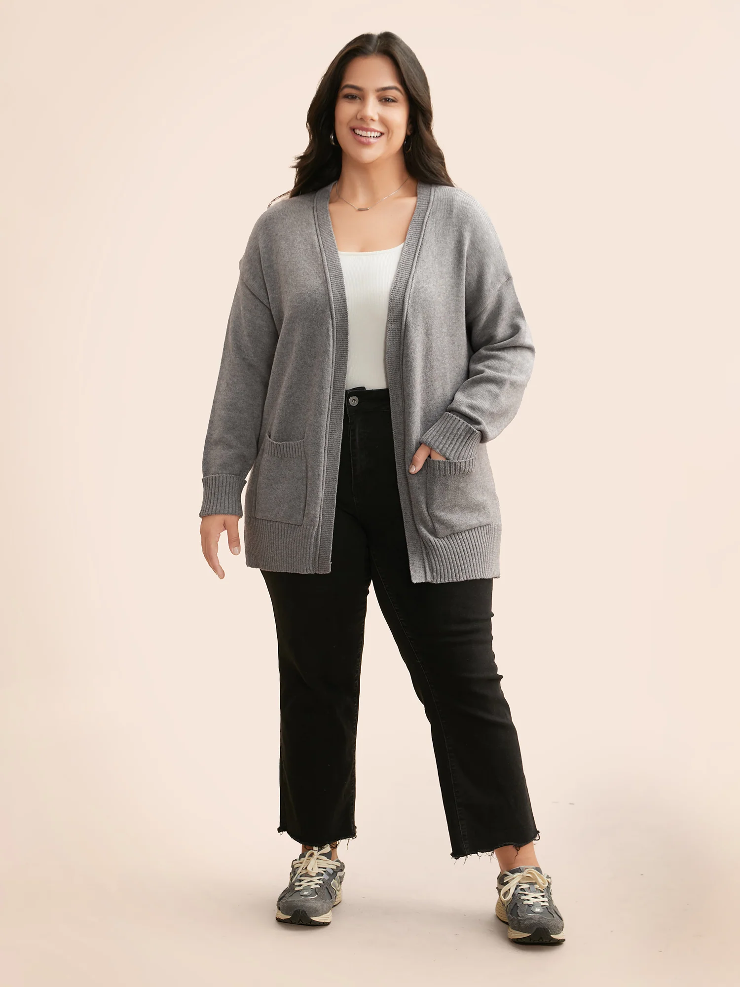 Supersoft Essentials Open Pockets Cardigan - Image 4