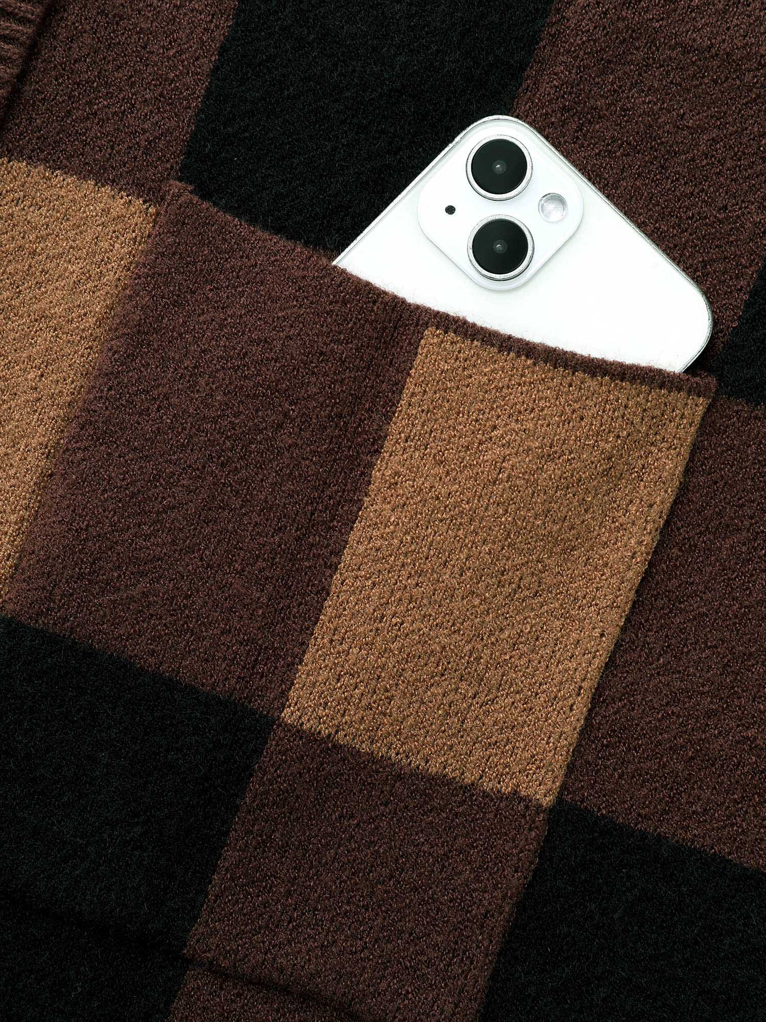 Supersoft Essentials Plaid Kimono Collar Cardigan - Image 6