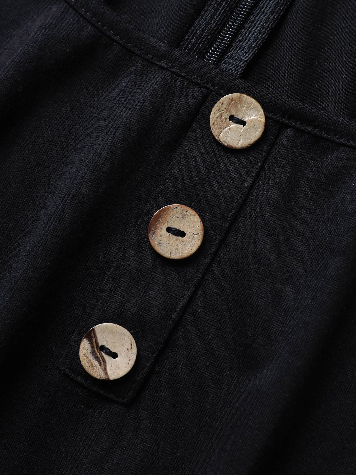 Supersoft Essentials Plain Button Detail Belted Jumpsuit - Image 5