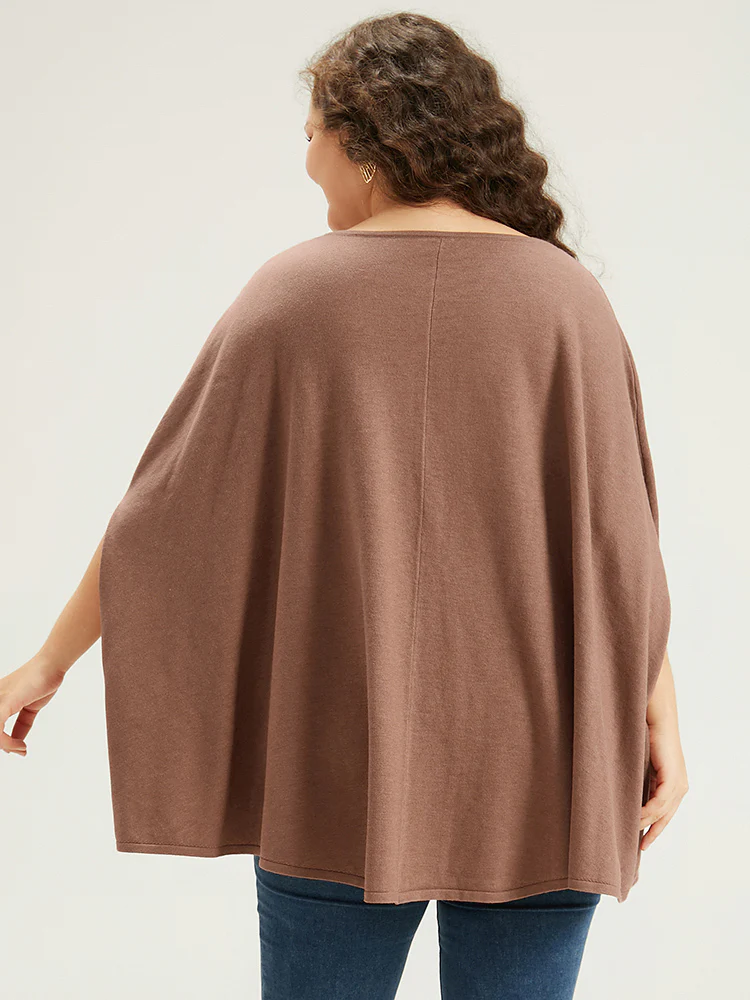Supersoft Essentials Plain Dolman Sleeve Pullover - Image 2