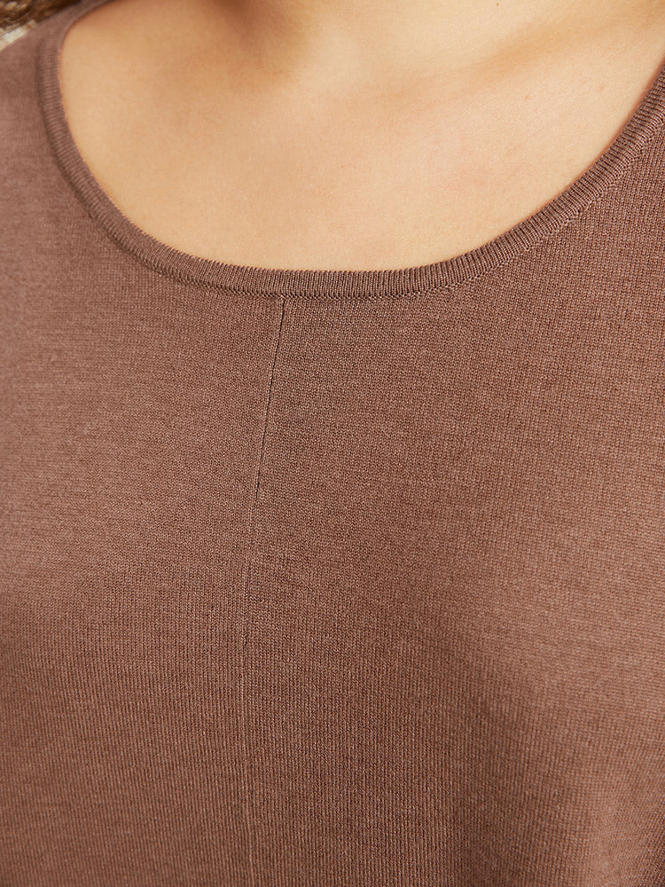Supersoft Essentials Plain Dolman Sleeve Pullover - Image 7