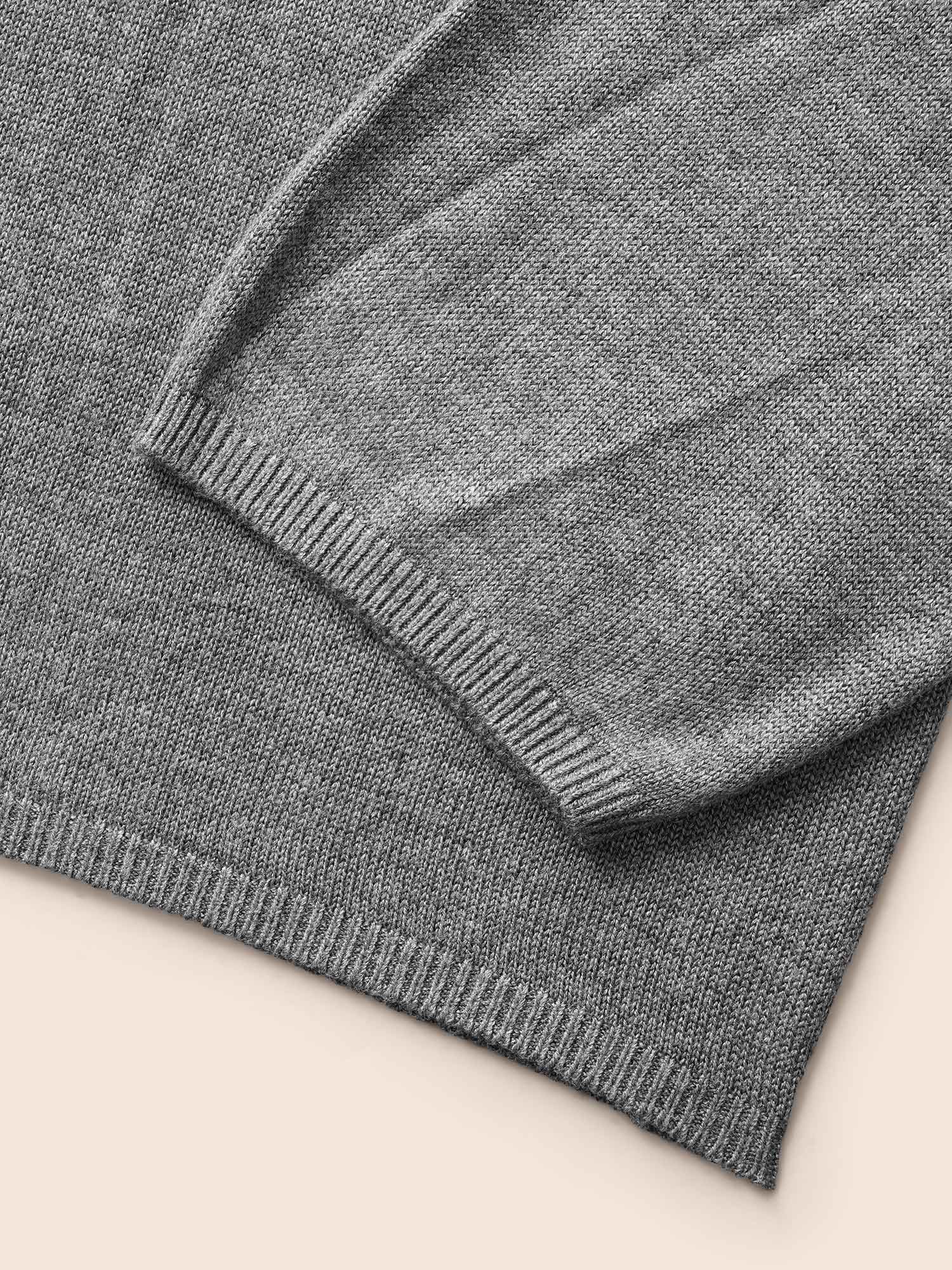 Supersoft Essentials Plain Lapel Collar Drape Cardigan - Image 5