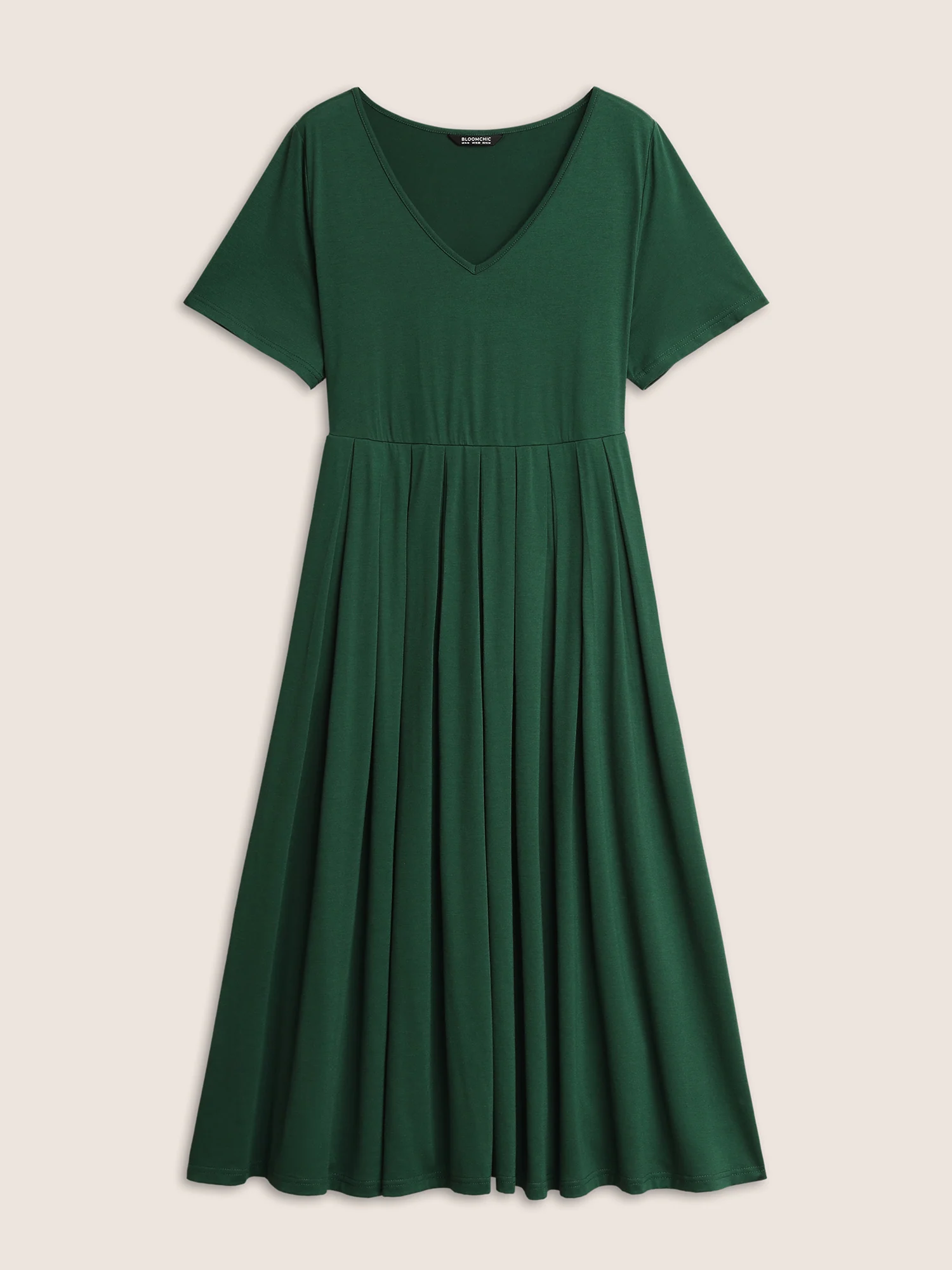 Supersoft Essentials Plain Pleated Dress - Image 7