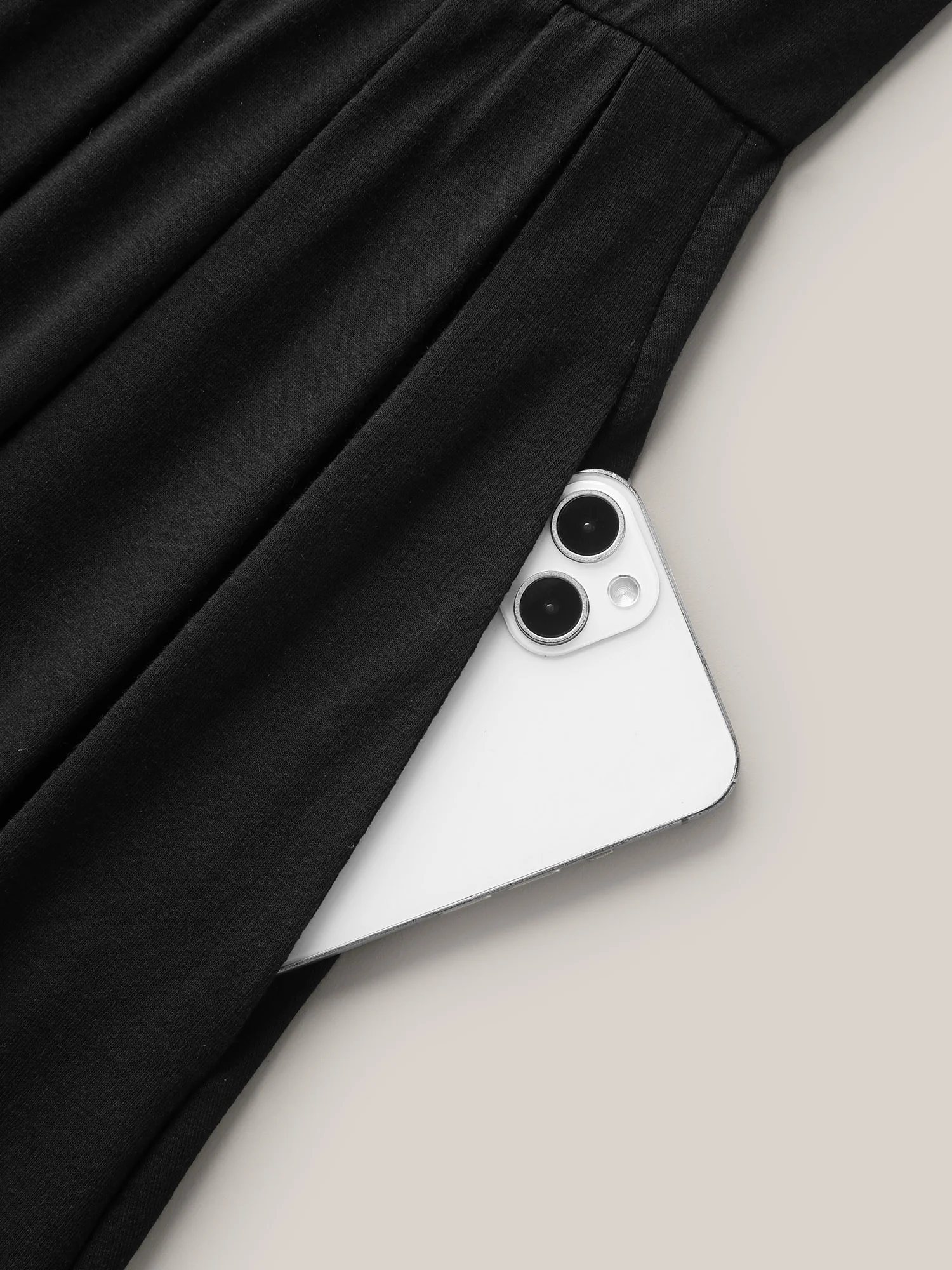 Supersoft Essentials Pleated Stretchy Waist Mini Dress - Image 4