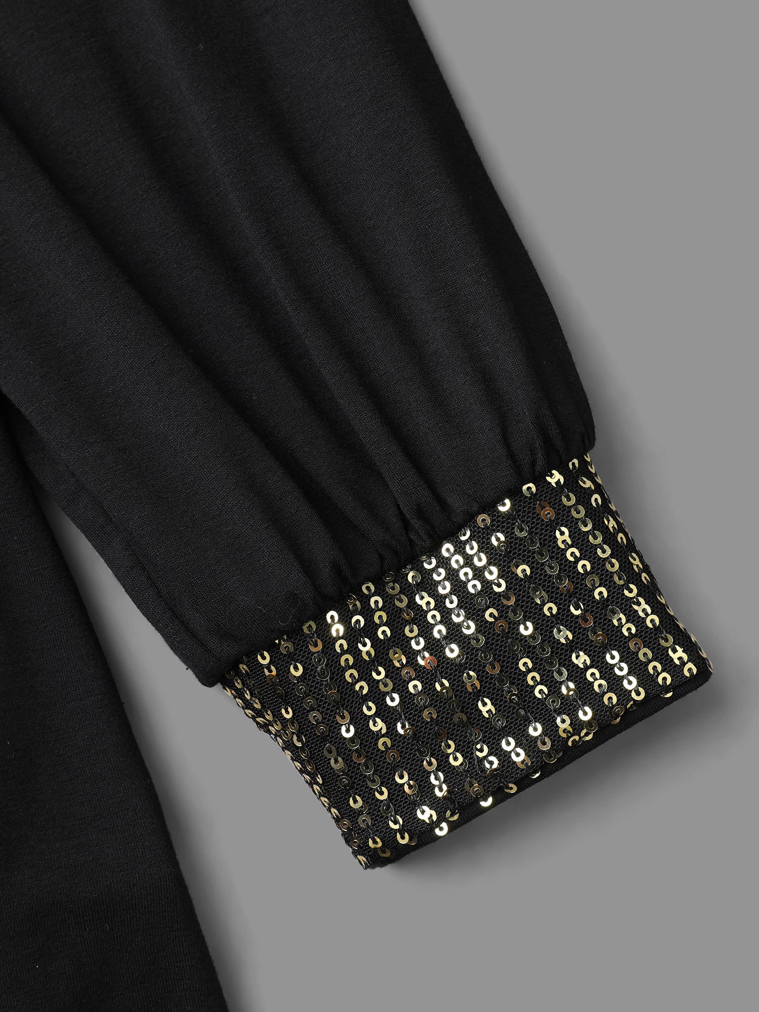 Supersoft Essentials Sequin V-Neck T-shirt - Image 6