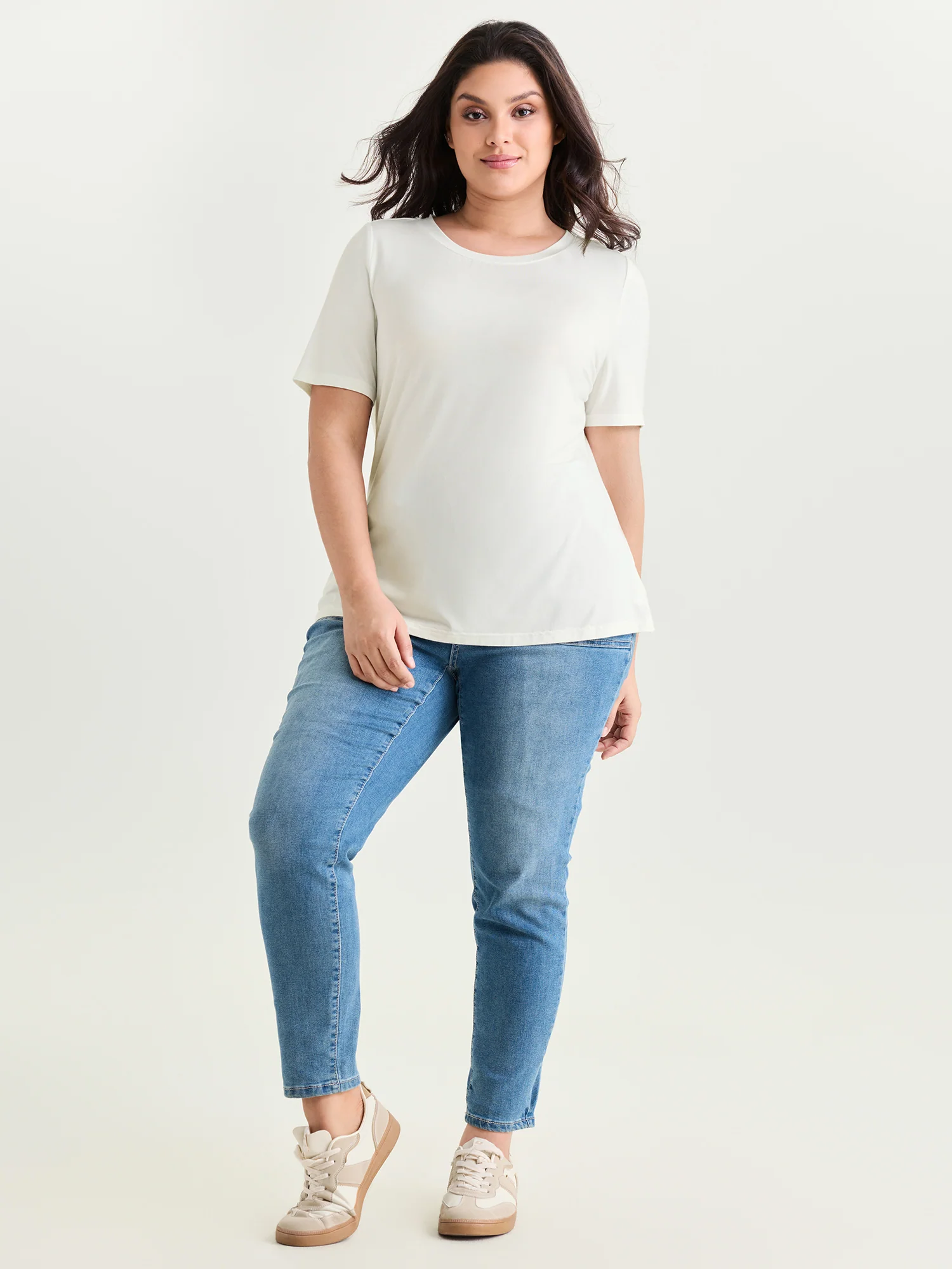 Supersoft Essentials Solid Basic Knit T-shirt - Image 3