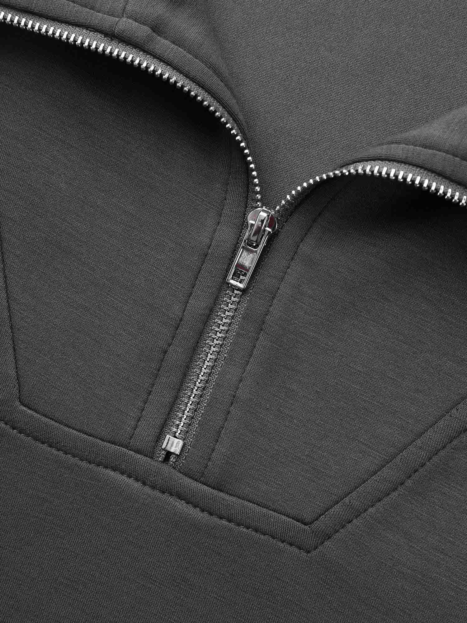 Supersoft Essentials Solid Half Zip Sweatshirt - Image 5
