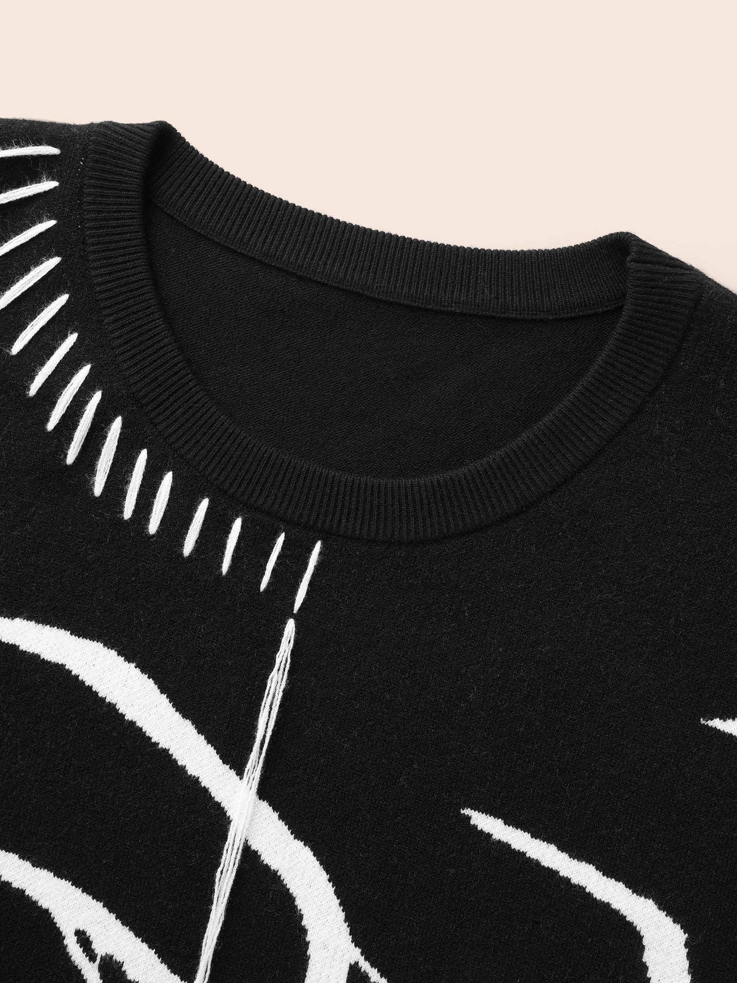 Supersoft Essentials Spider Printed Jacquard Pullover - Image 7